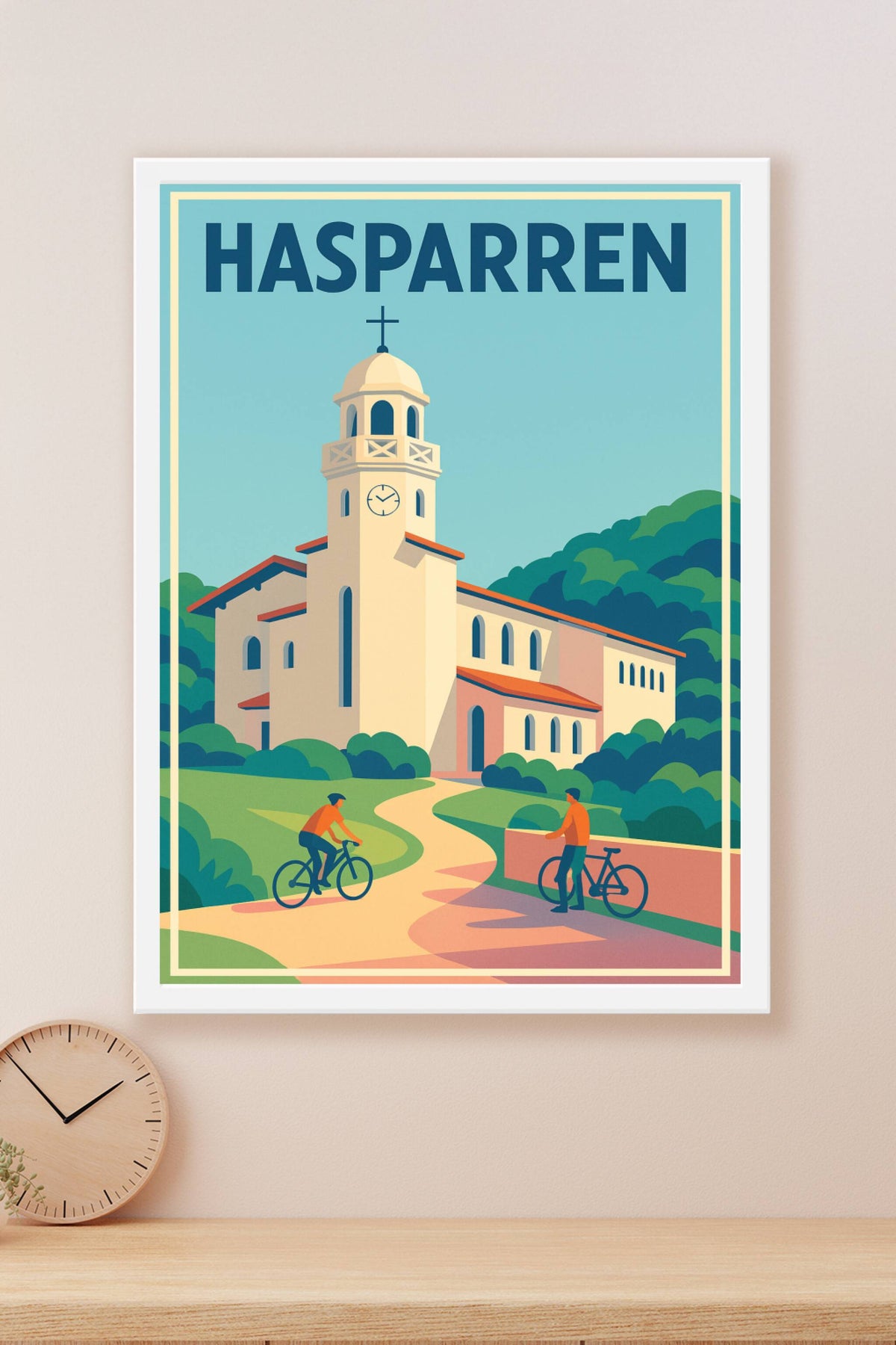 Affiche de Hasparren - Évasion bucolique au cœur du Pays Basque