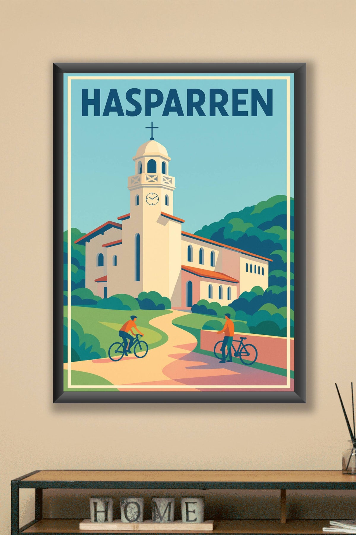 Affiche de Hasparren - Évasion bucolique au cœur du Pays Basque