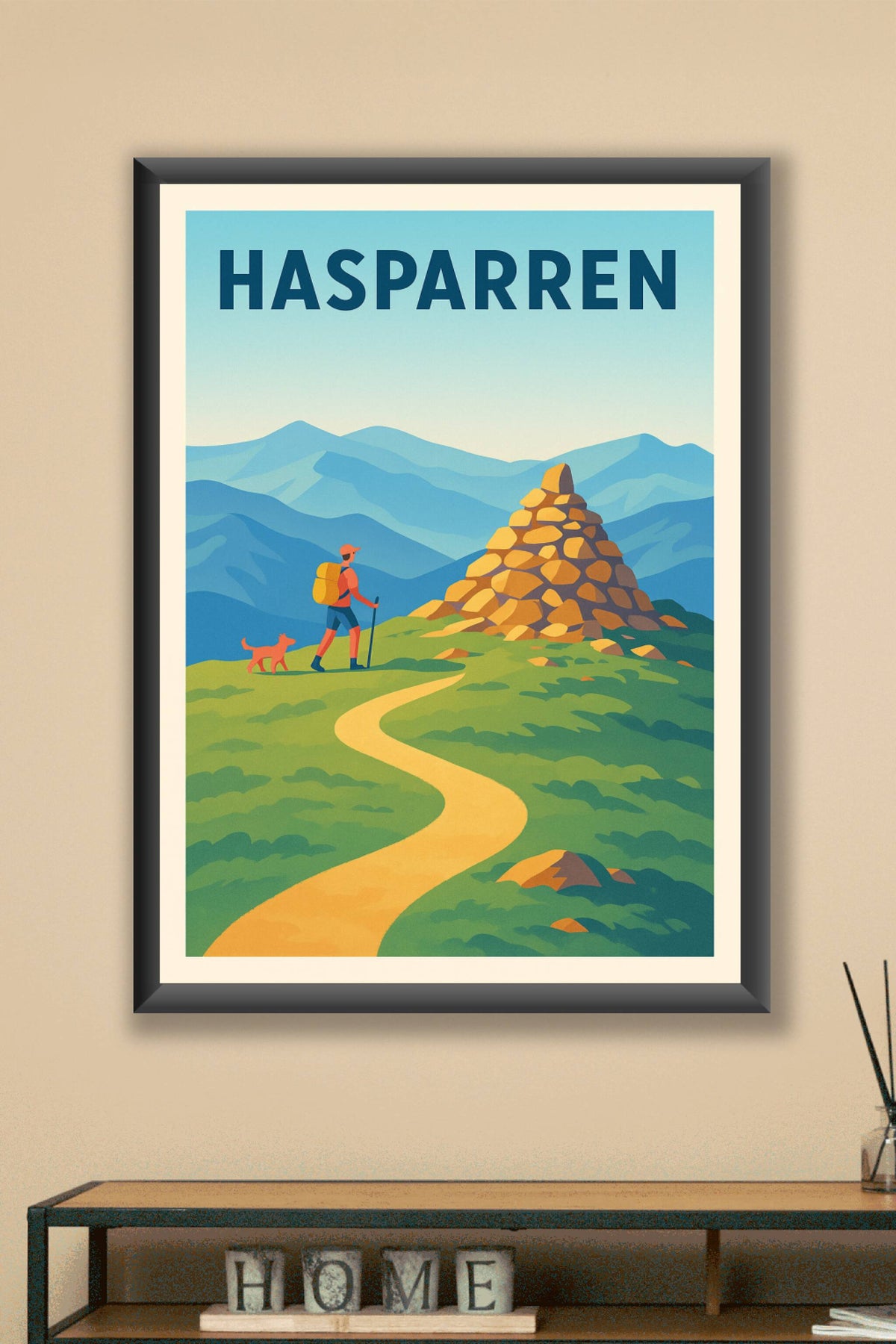 Affiche de Hasparren - Randonnée et nature en harmonie