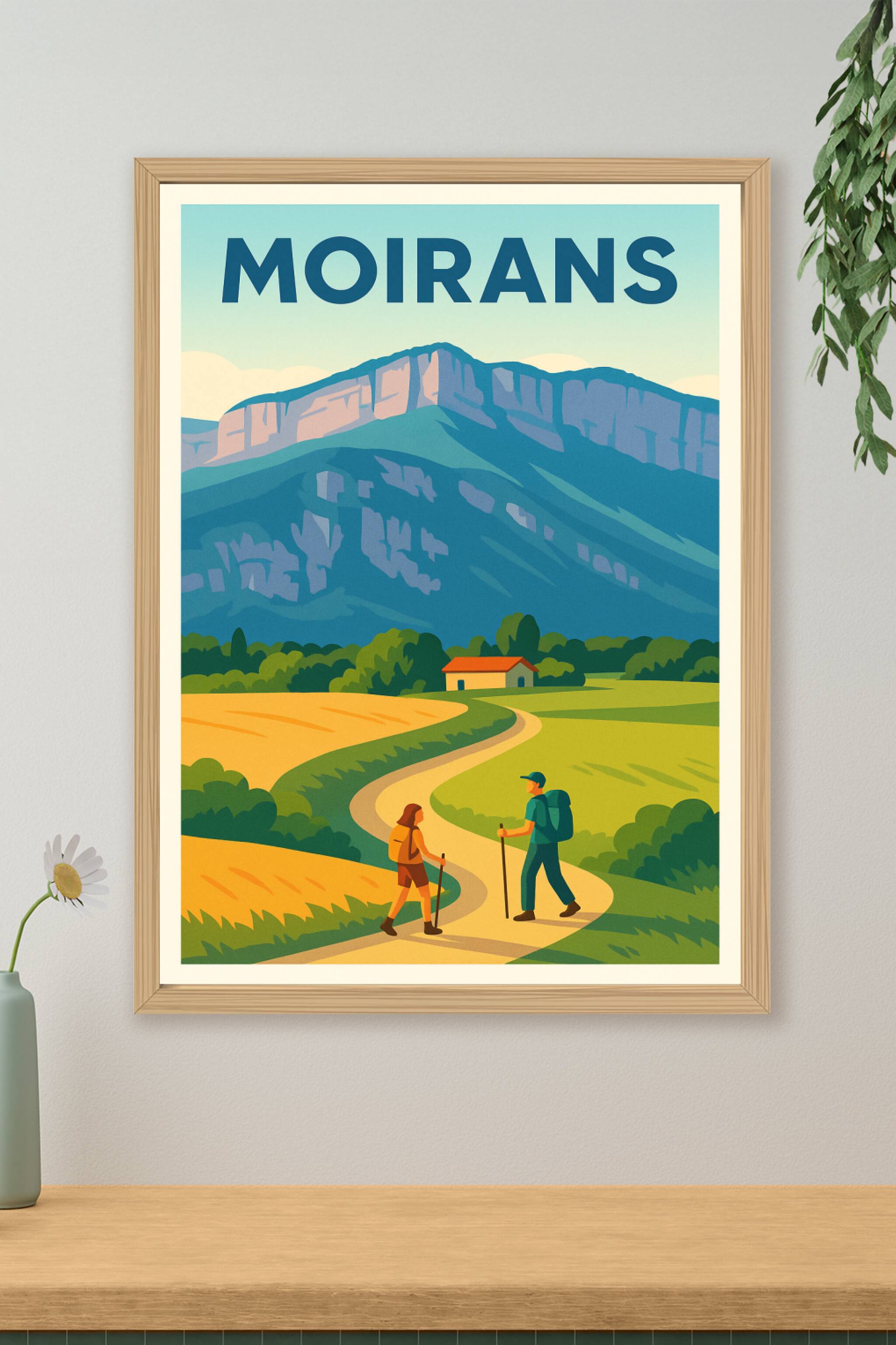 Affiche de Moirans - Escapade nature au pied des montagnes
