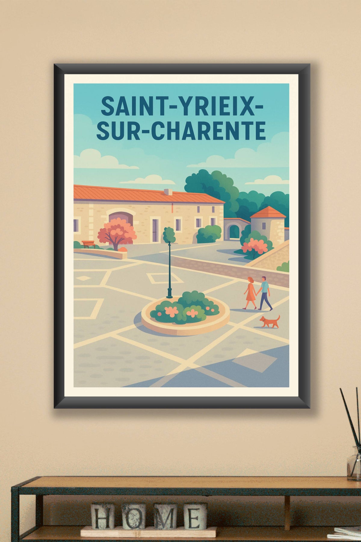 Affiche de Saint-Yrieix-sur-Charente - Charme et douceur de vivre en plein cœur