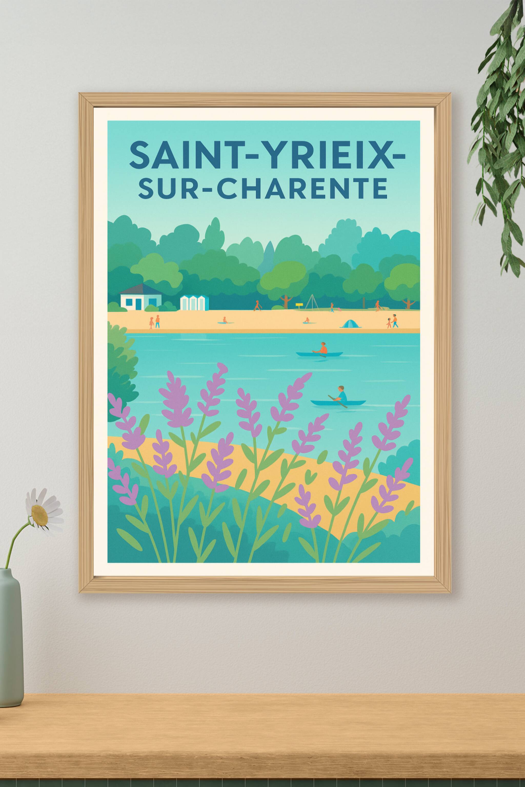 Affiche de Saint-Yrieix-sur-Charente - Escapade bucolique au bord de l'eau