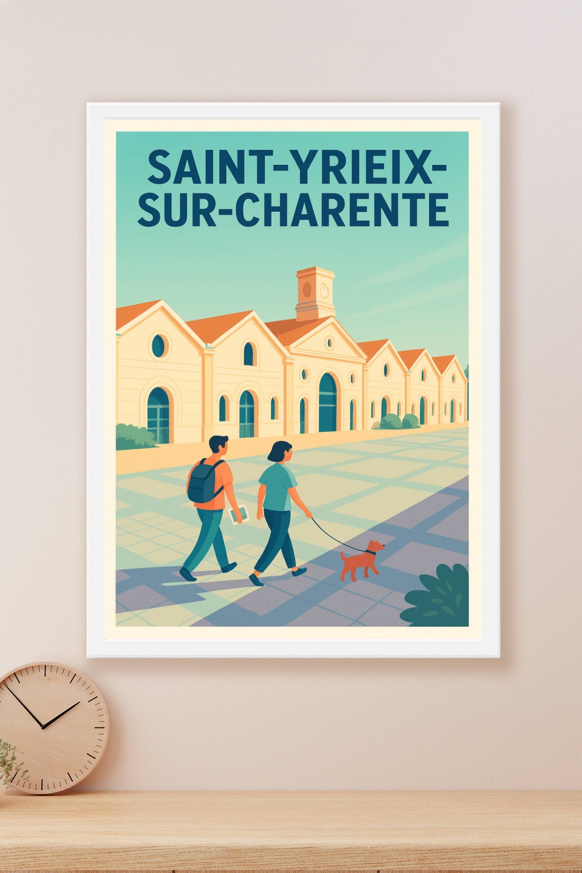 Affiche de Saint-Yrieix-sur-Charente - Promenade paisible au cœur de la ville