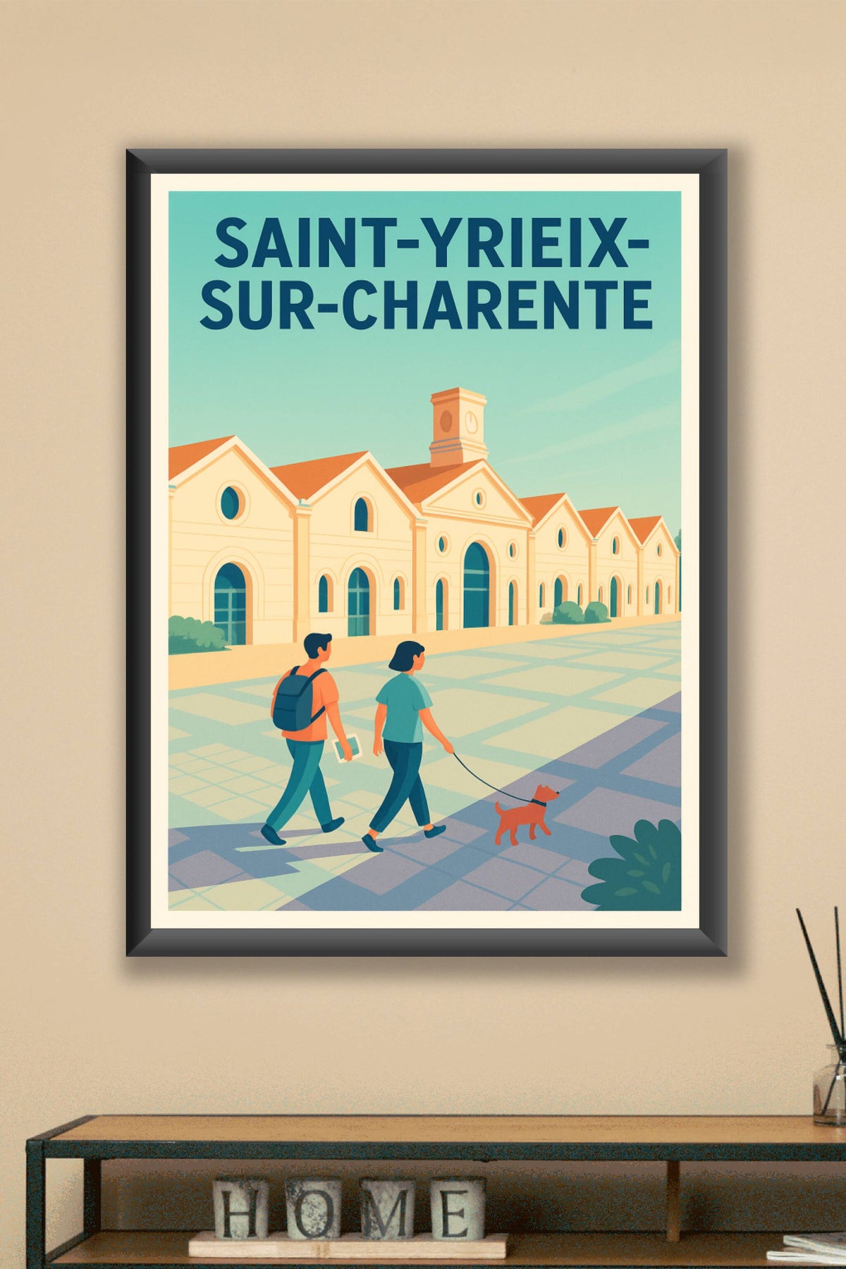 Affiche de Saint-Yrieix-sur-Charente - Promenade paisible au cœur de la ville