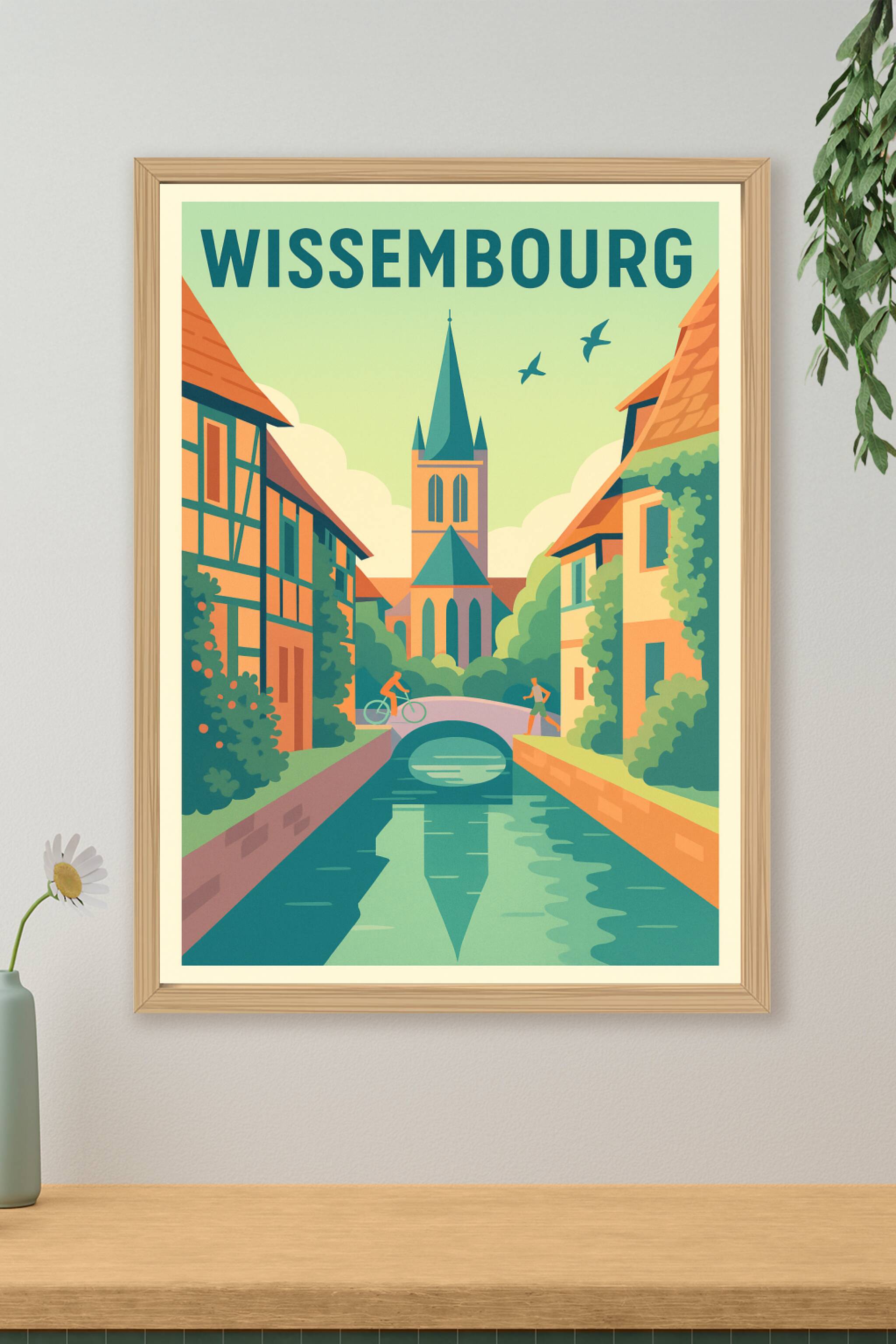 Affiche de Wissembourg - Charme et sérénité au fil de l'eau