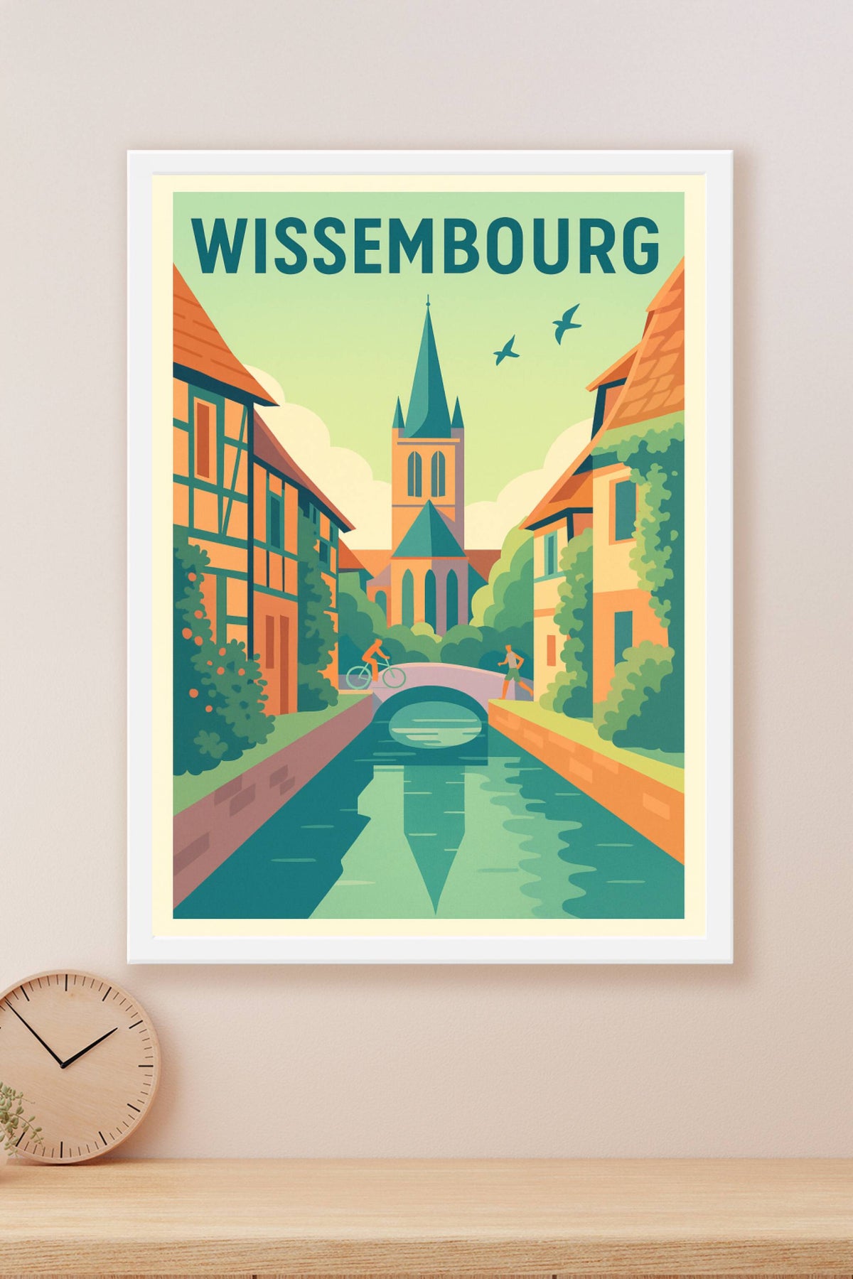 Affiche de Wissembourg - Charme et sérénité au fil de l'eau