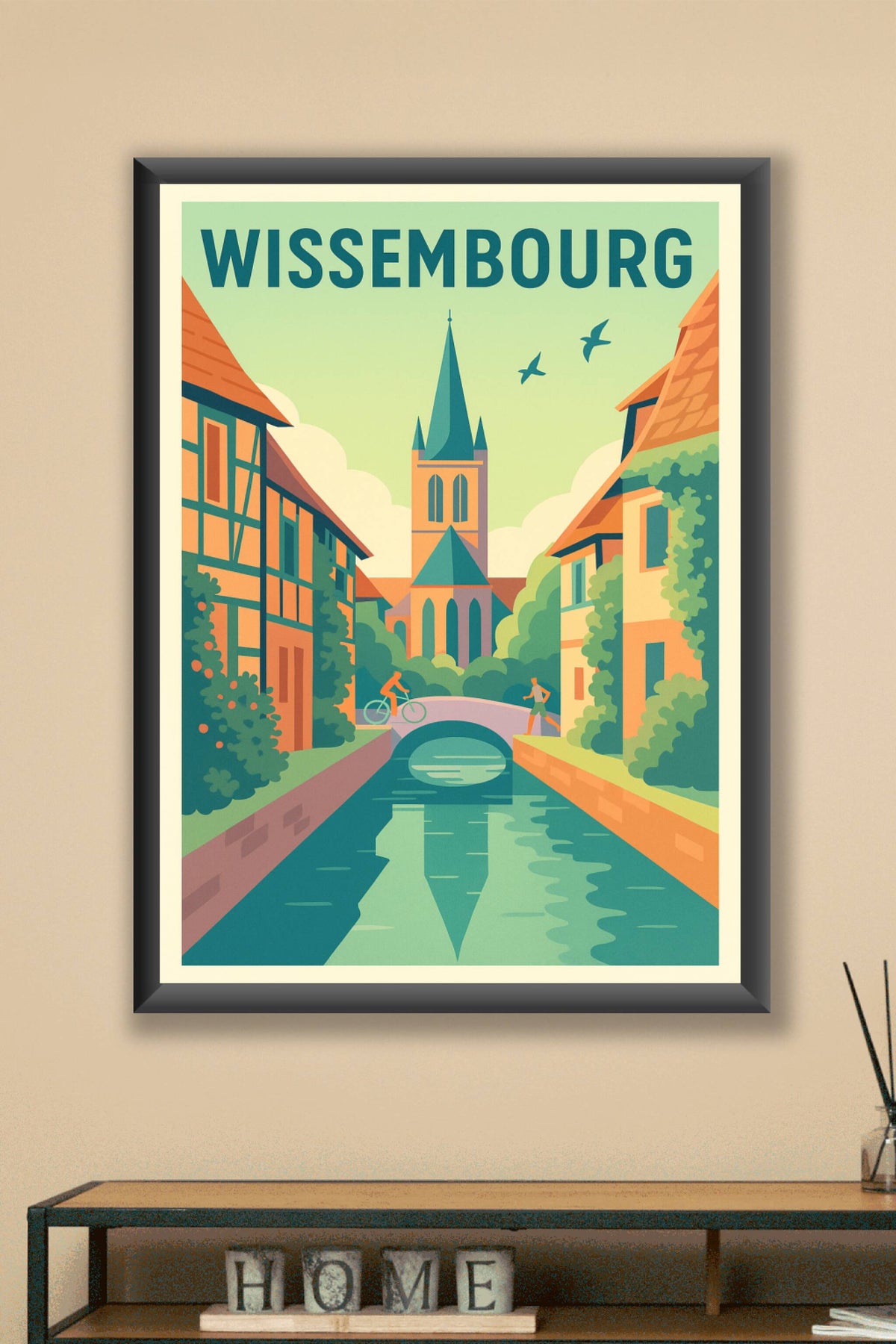 Affiche de Wissembourg - Charme et sérénité au fil de l'eau