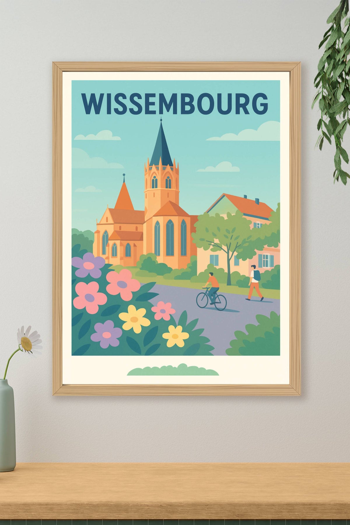 Affiche de Wissembourg - Charme et sérénité au cœur de l'Alsace