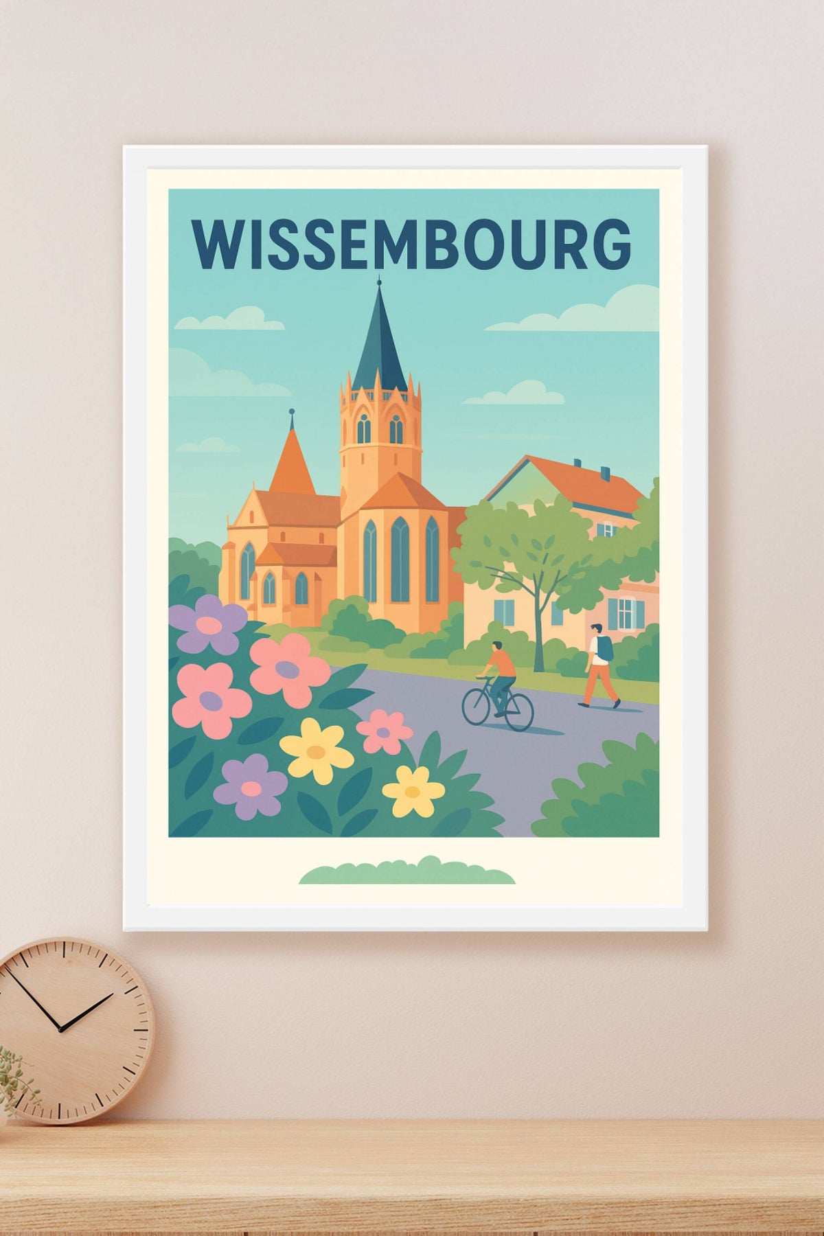 Affiche de Wissembourg - Charme et sérénité au cœur de l'Alsace