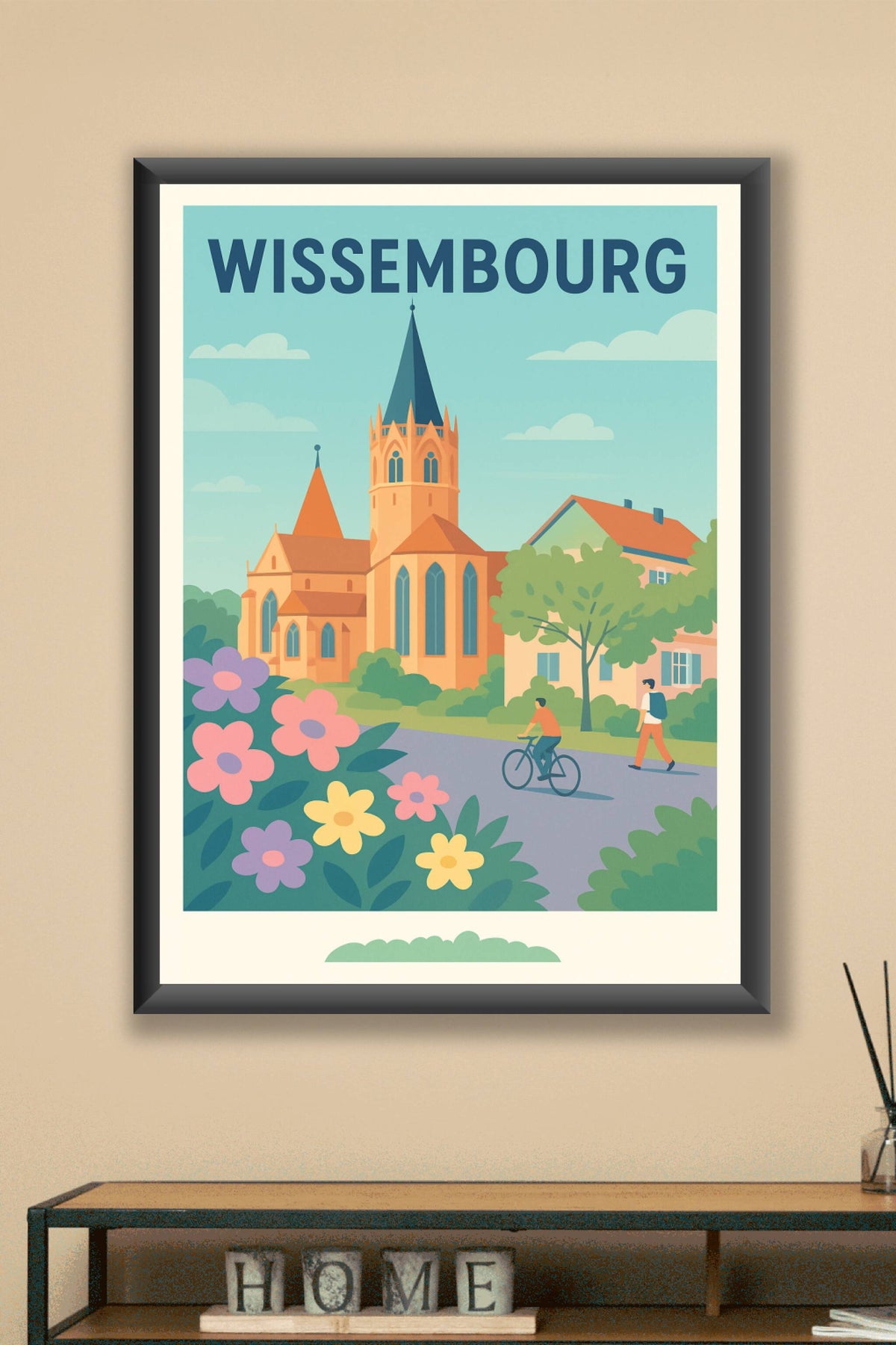 Affiche de Wissembourg - Charme et sérénité au cœur de l'Alsace