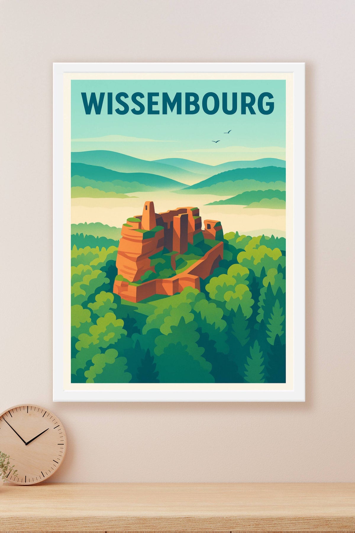 Affiche de Wissembourg - Plongée dans la nature et l’histoire