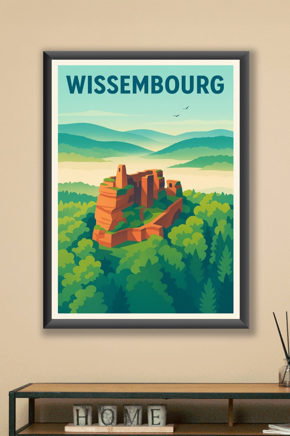 Affiche de Wissembourg - Plongée dans la nature et l’histoire