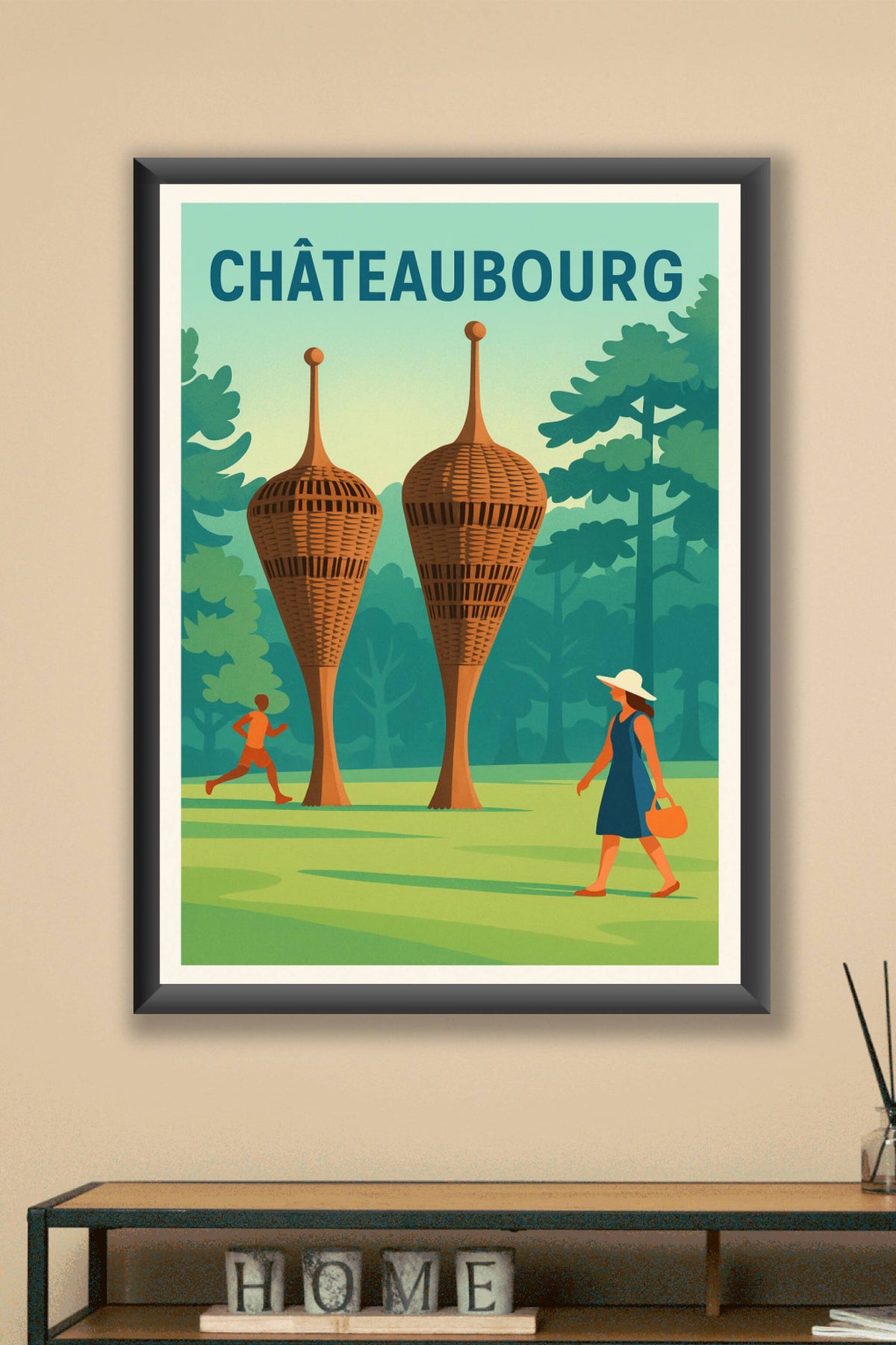 Affiche de Châteaubourg - Un souffle d’art et de nature
