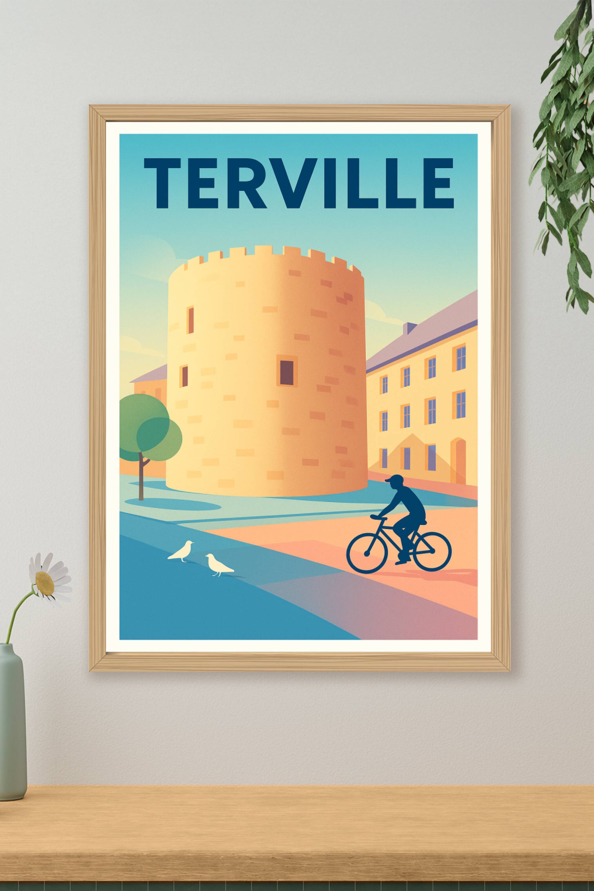Affiche de Terville - La douceur d'un instant paisible