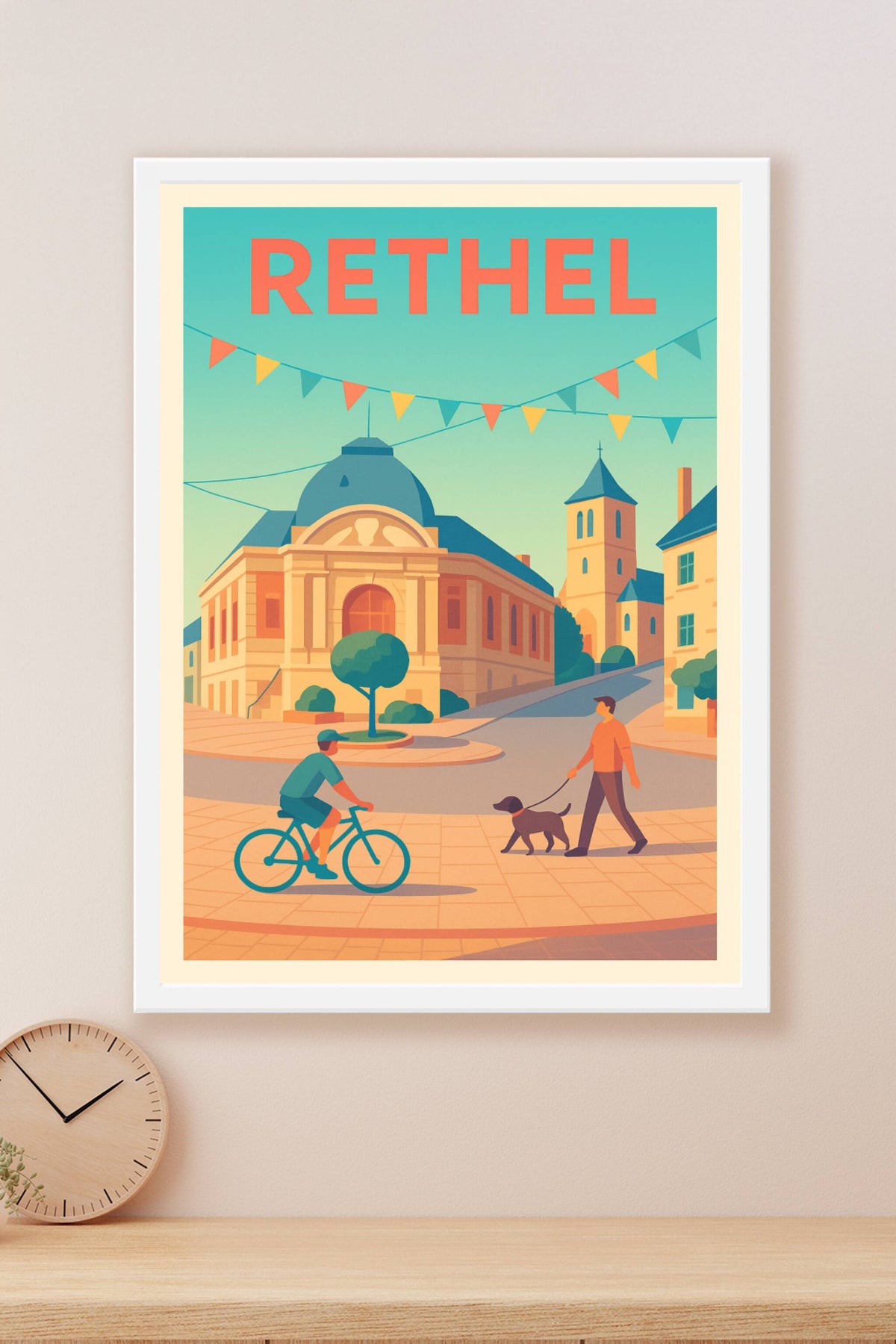 Affiche de Rethel - Charme et douceur de vie au cœur de la ville