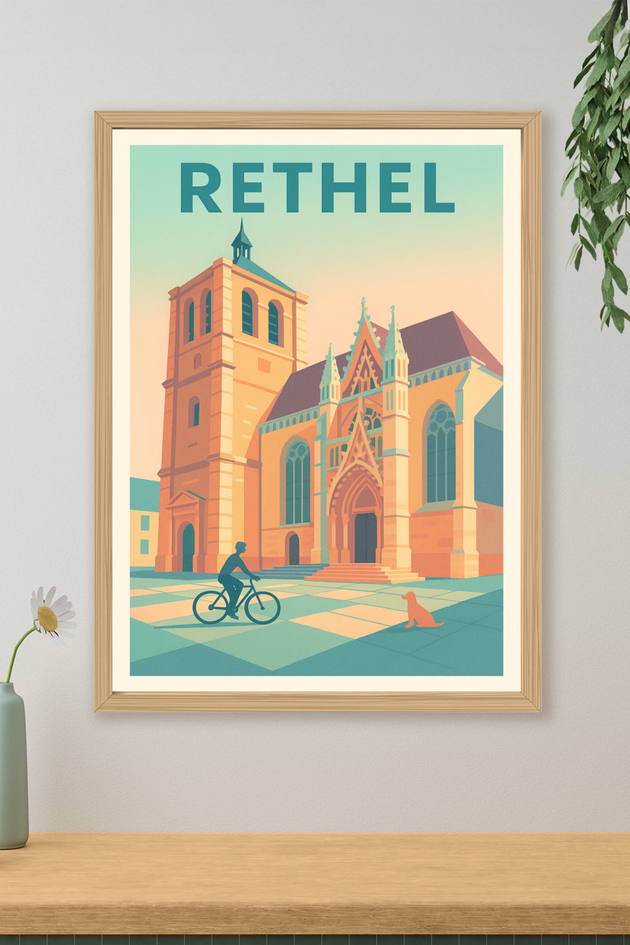 Affiche de Rethel - Charme historique et douceur de vivre