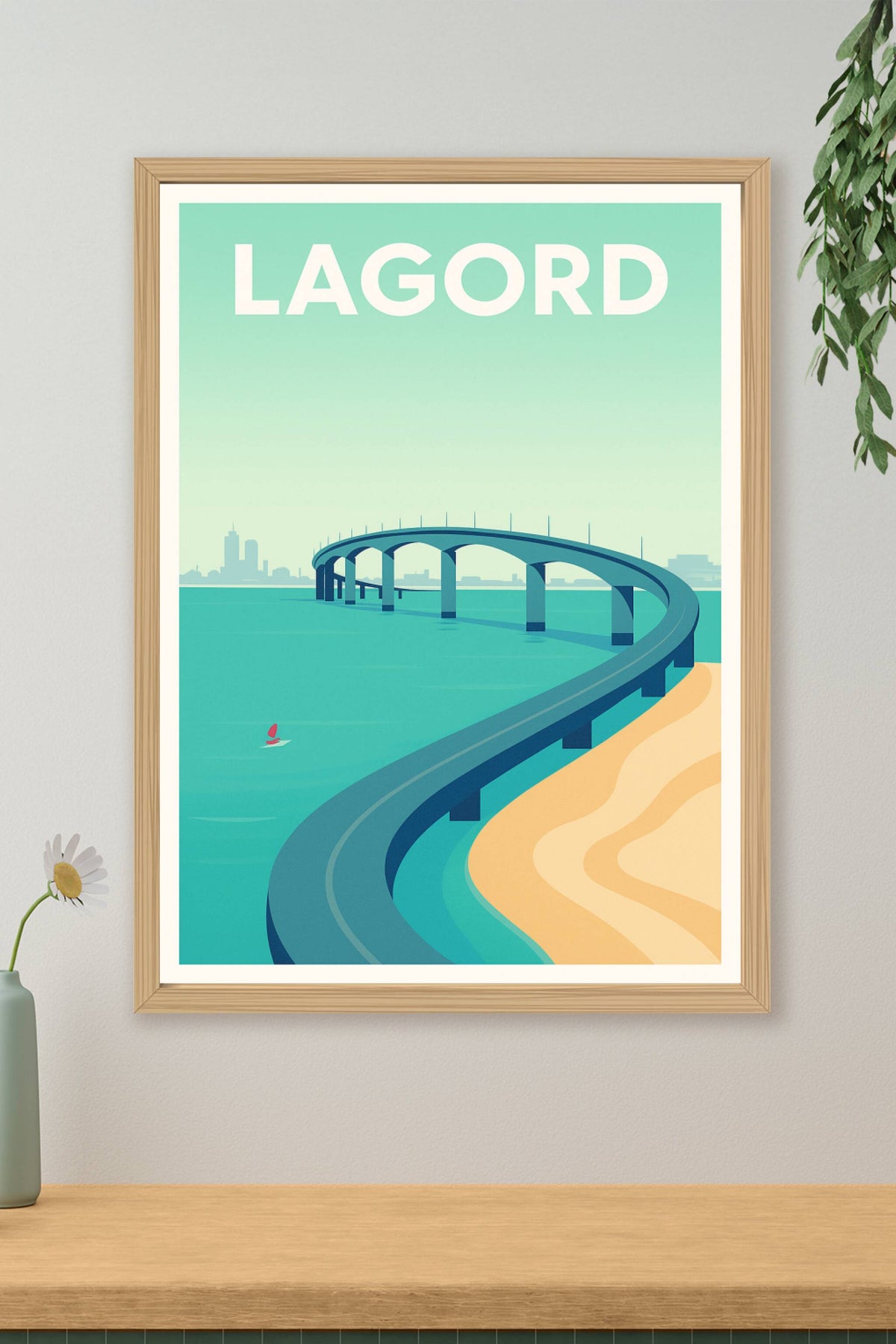 Affiche de Lagord - L'élégance architecturale au bord de l'eau