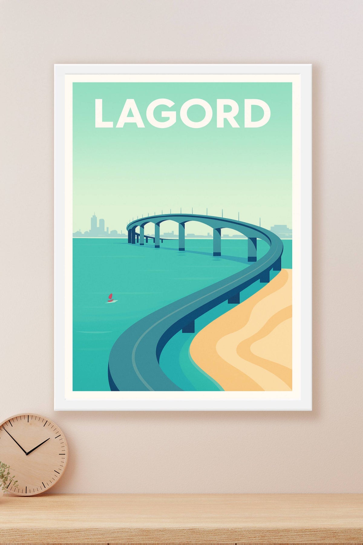Affiche de Lagord - L'élégance architecturale au bord de l'eau