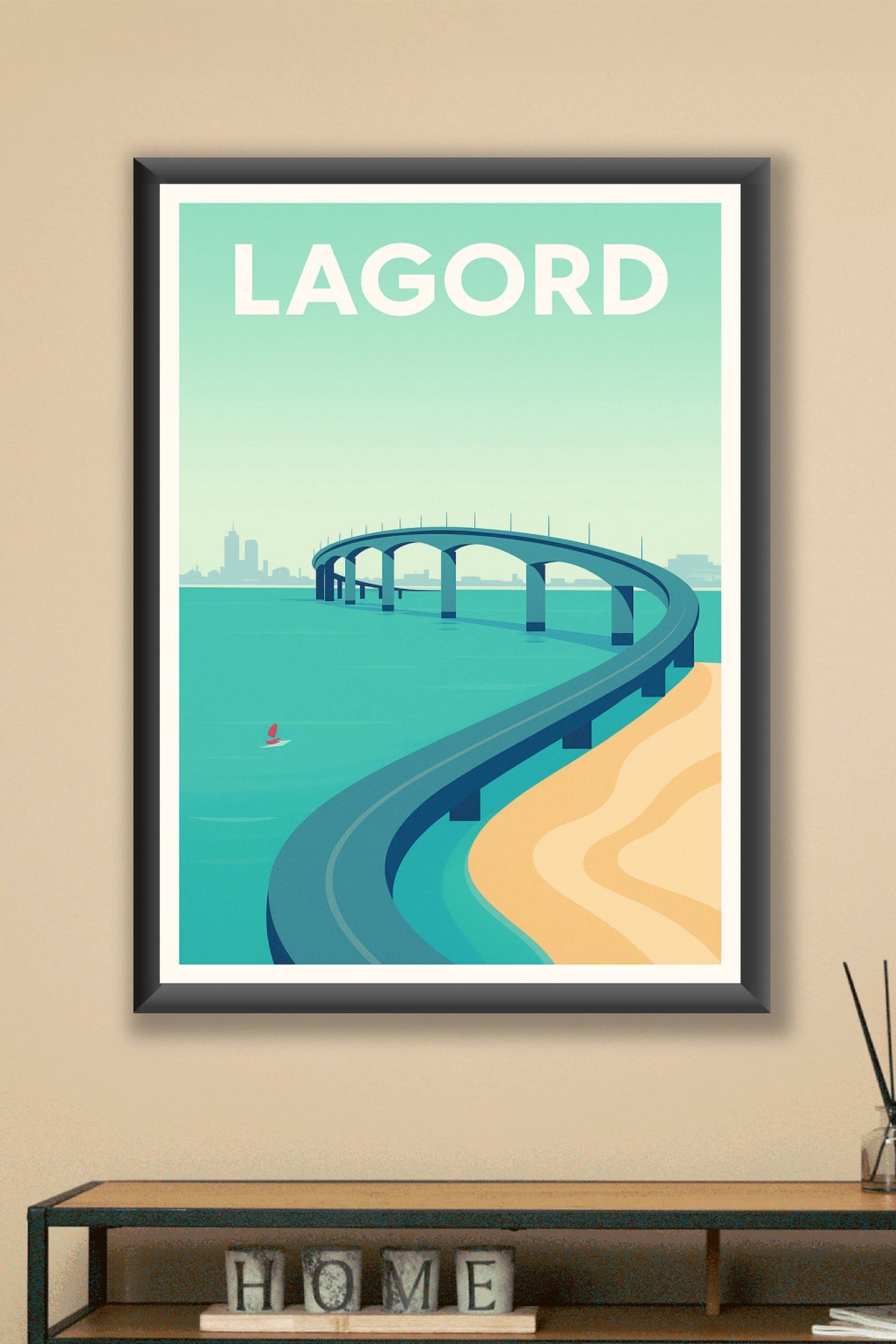 Affiche de Lagord - L'élégance architecturale au bord de l'eau