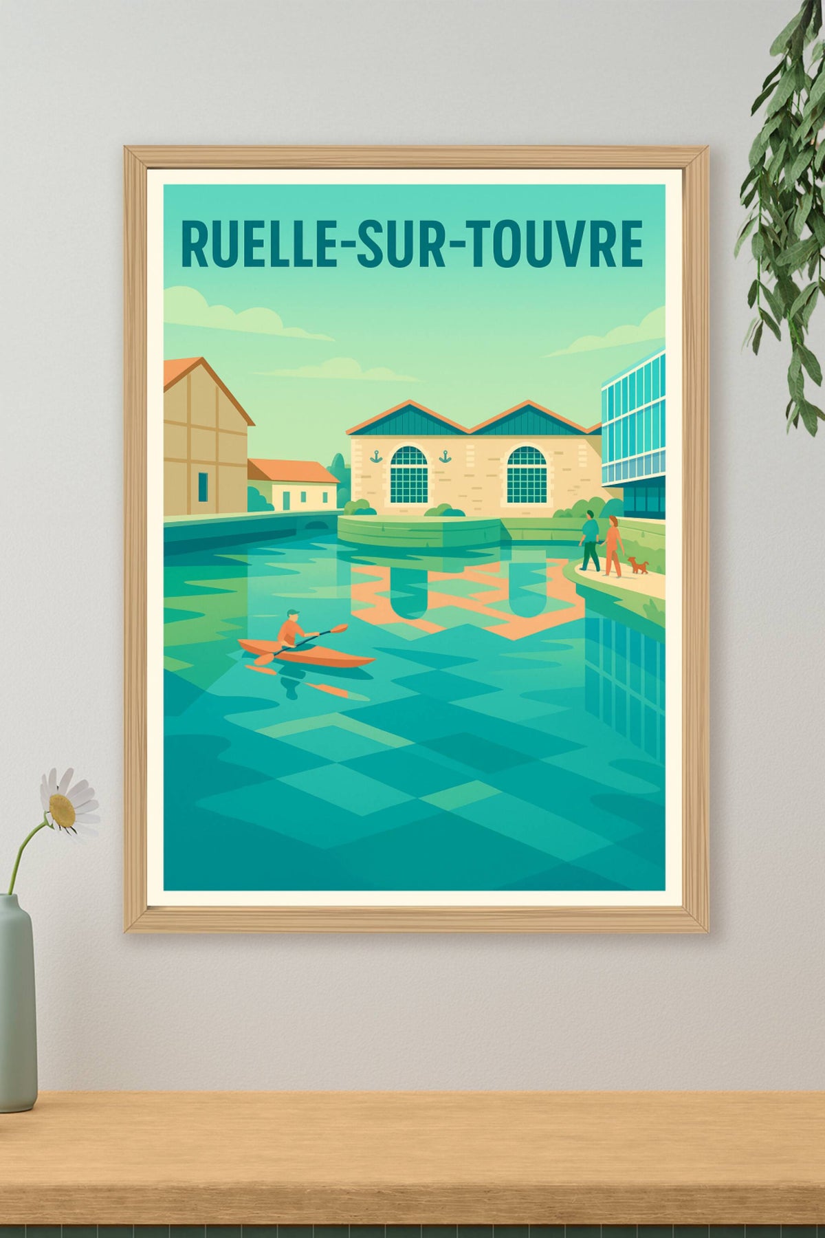 Affiche de Ruelle-sur-Touvre - Sérénité au fil de l'eau