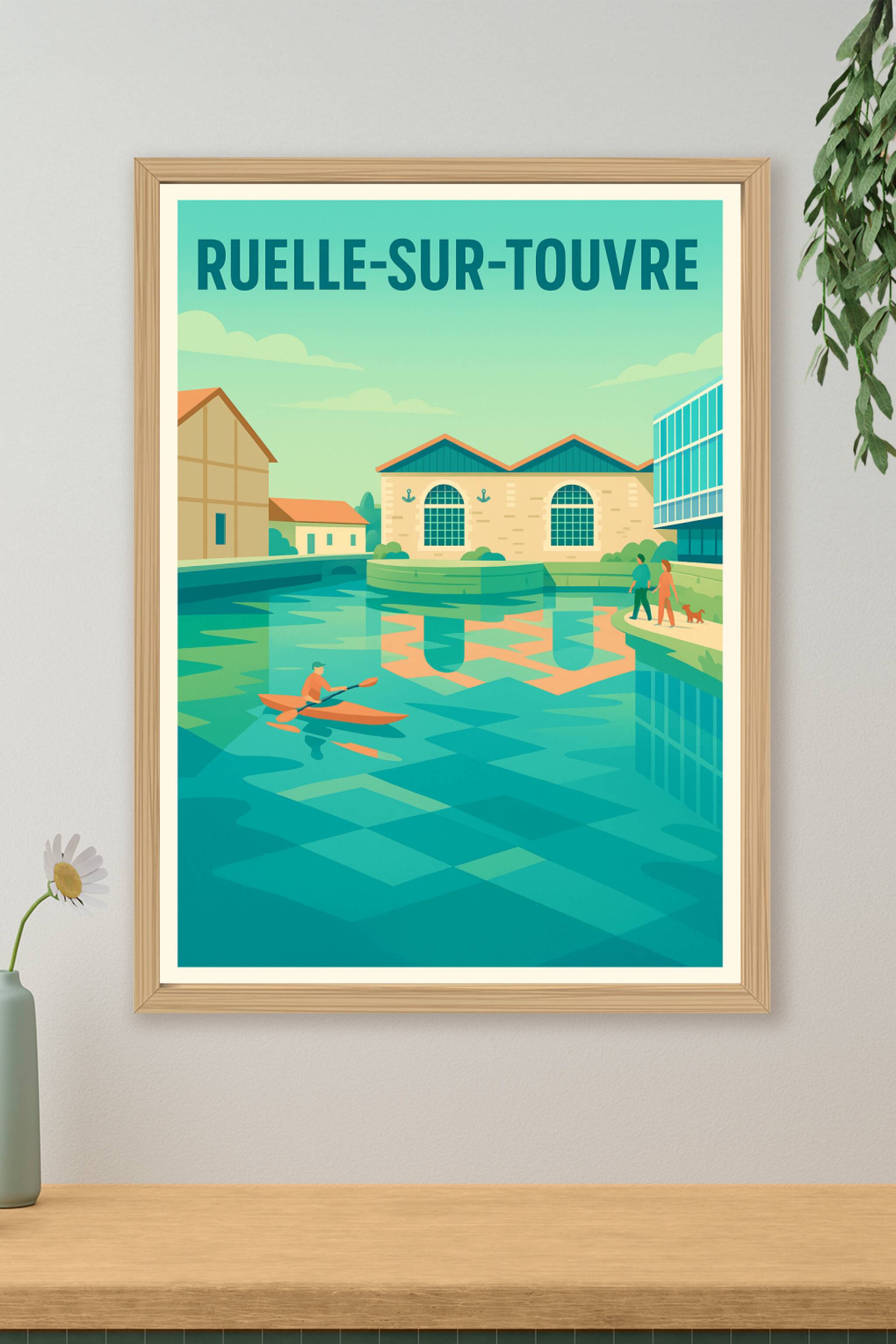 Affiche de Ruelle-sur-Touvre - Sérénité au fil de l'eau