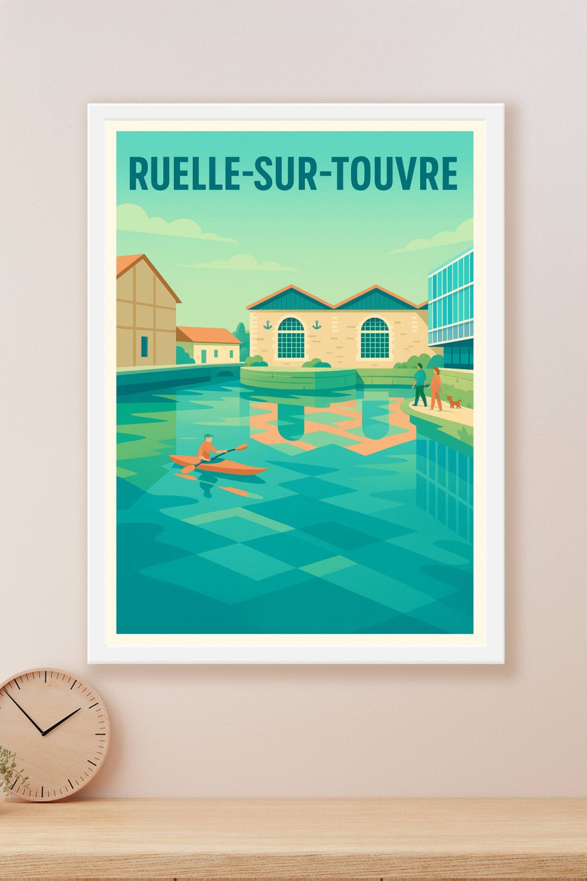 Affiche de Ruelle-sur-Touvre - Sérénité au fil de l'eau