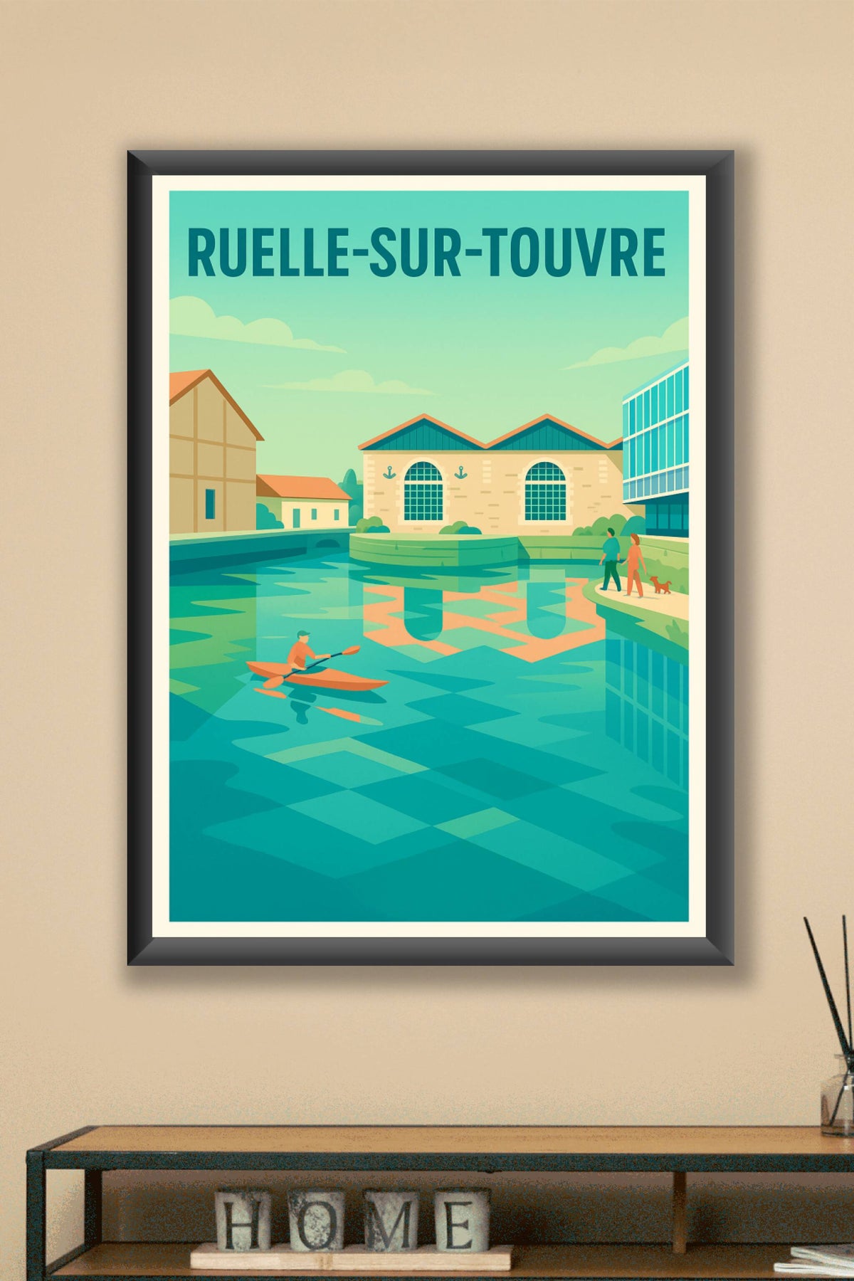 Affiche de Ruelle-sur-Touvre - Sérénité au fil de l'eau