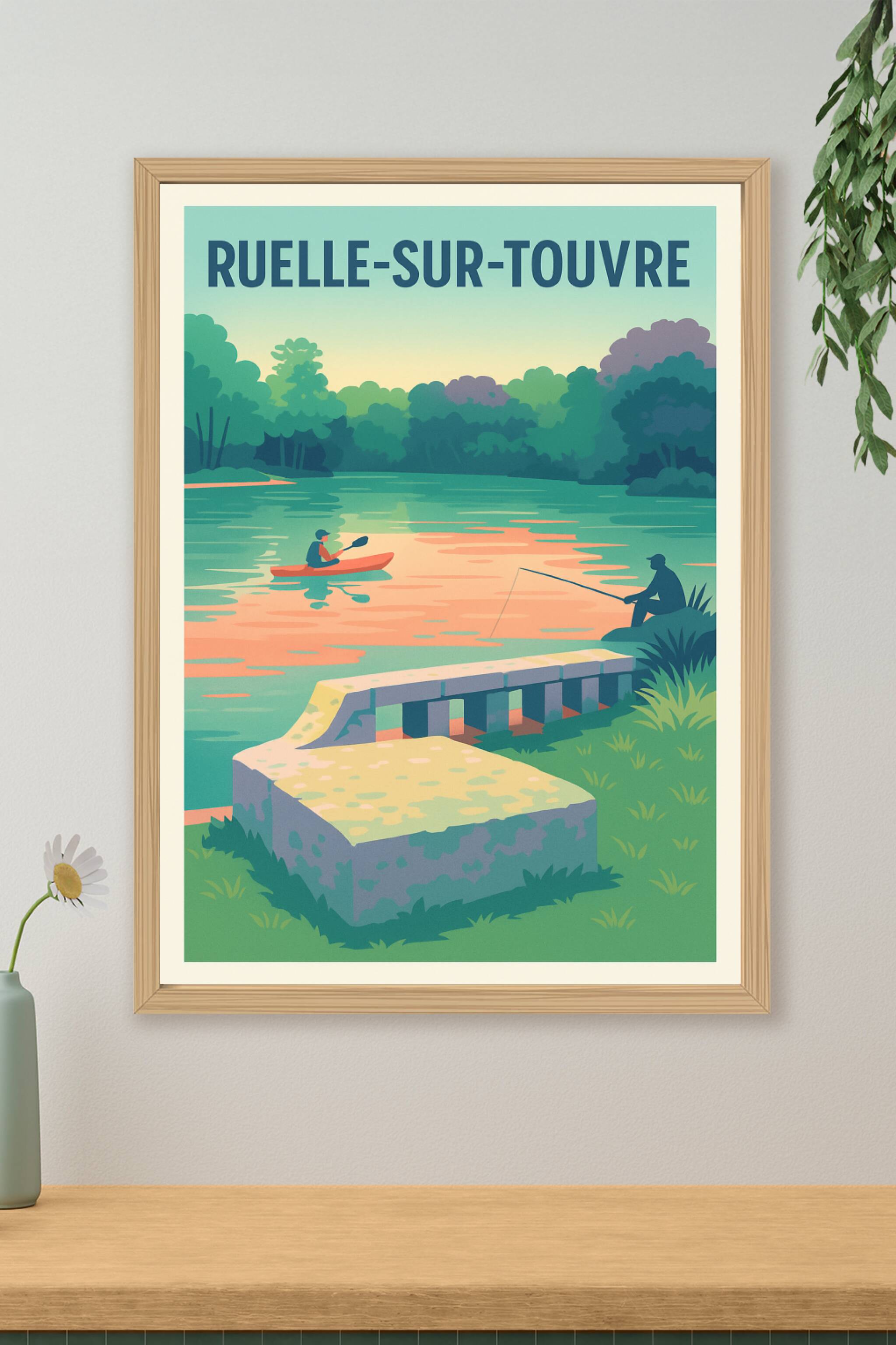 Affiche de Ruelle-sur-Touvre - Sérénité au fil de l'eau