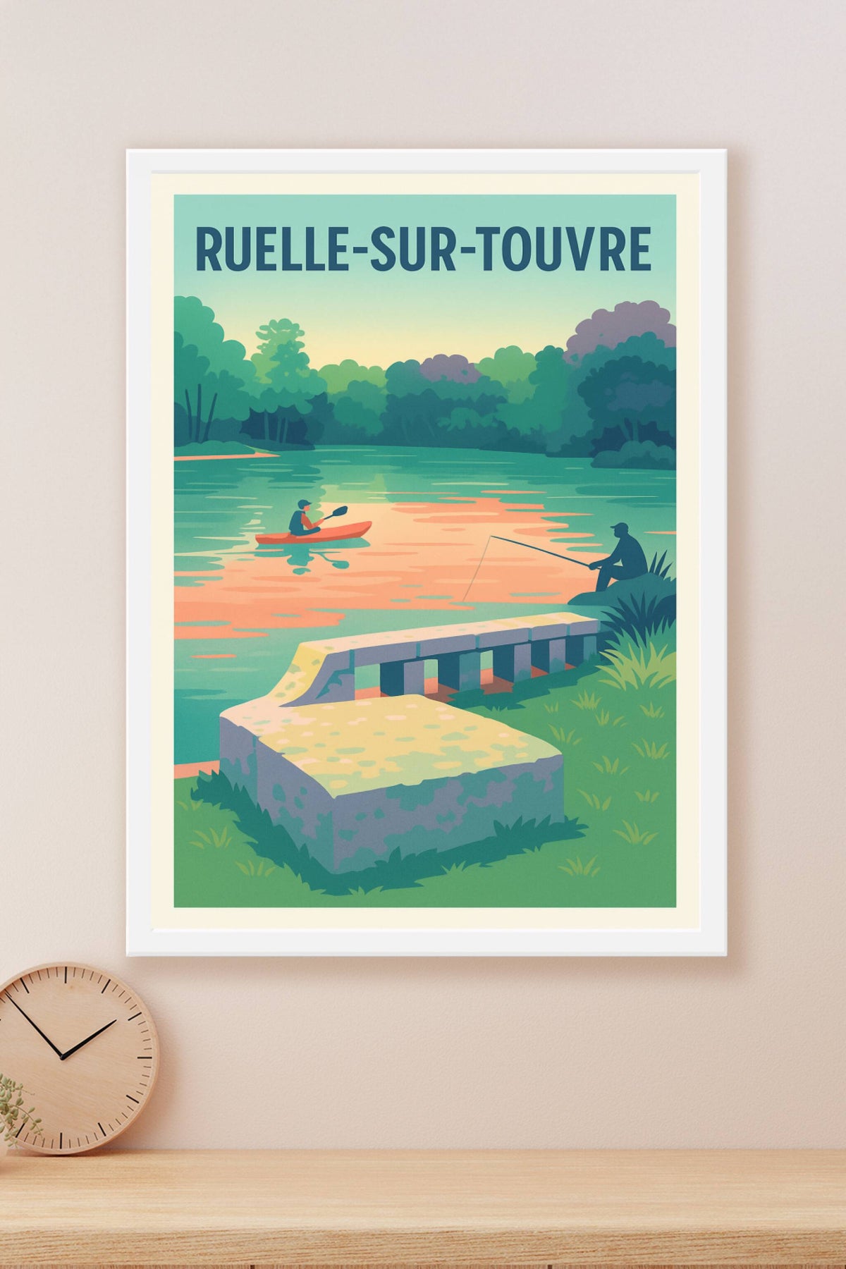 Affiche de Ruelle-sur-Touvre - Sérénité au fil de l'eau