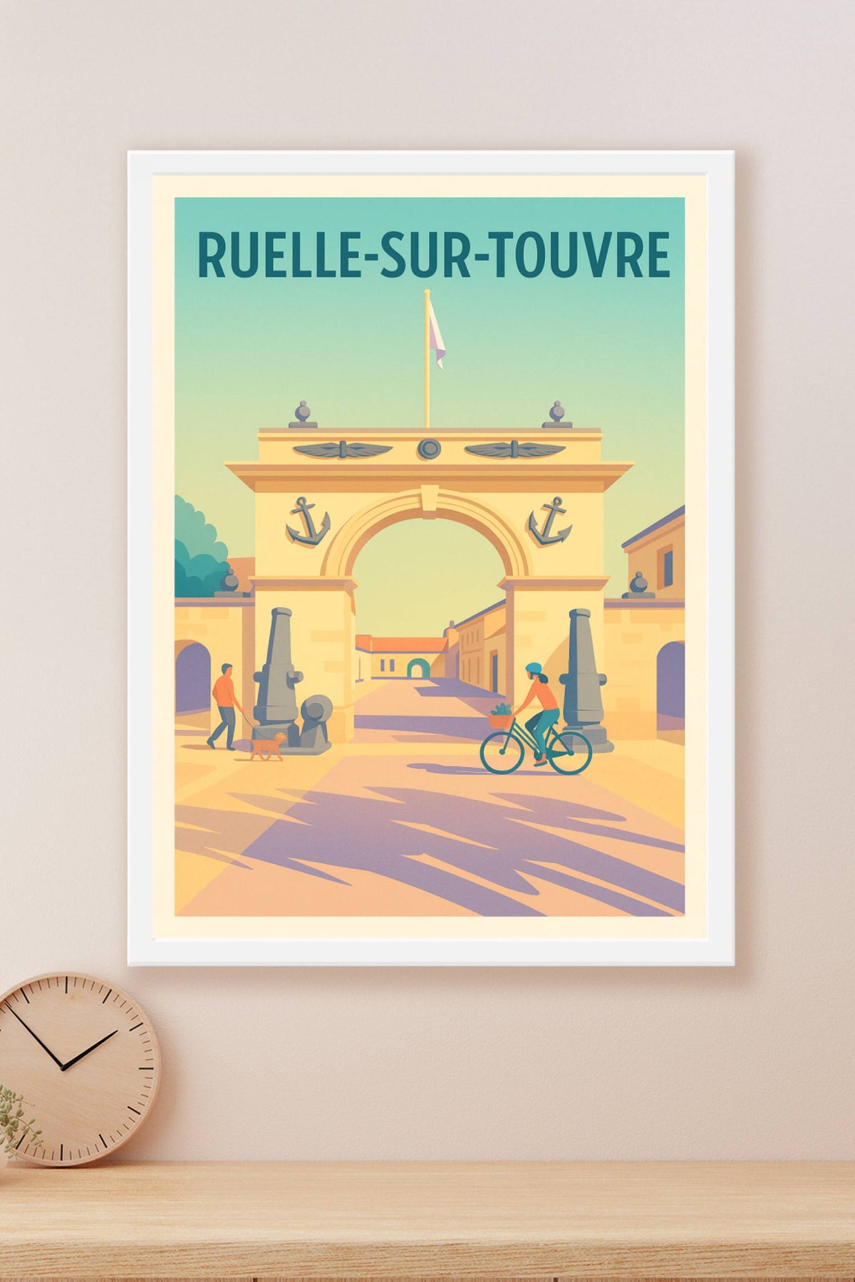Affiche de Ruelle-sur-Touvre - Charme et douceur au cœur de la cité