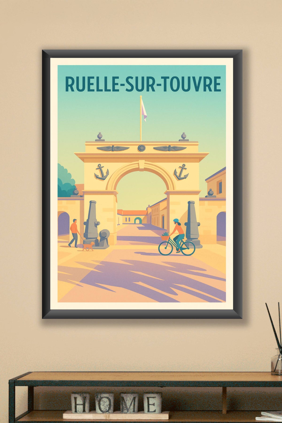 Affiche de Ruelle-sur-Touvre - Charme et douceur au cœur de la cité