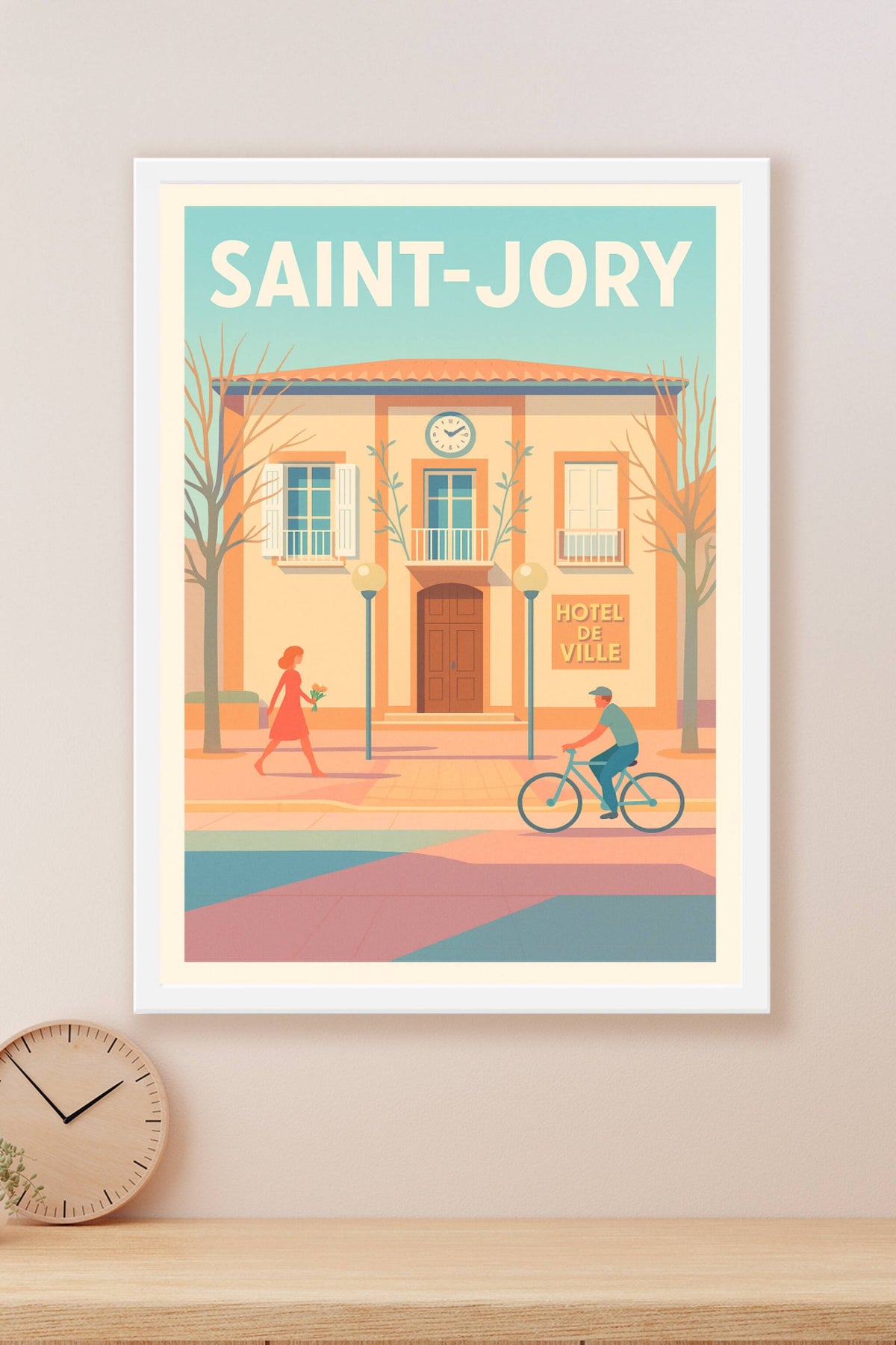 Affiche de Saint-Jory - Douceur de vie et charme intemporel