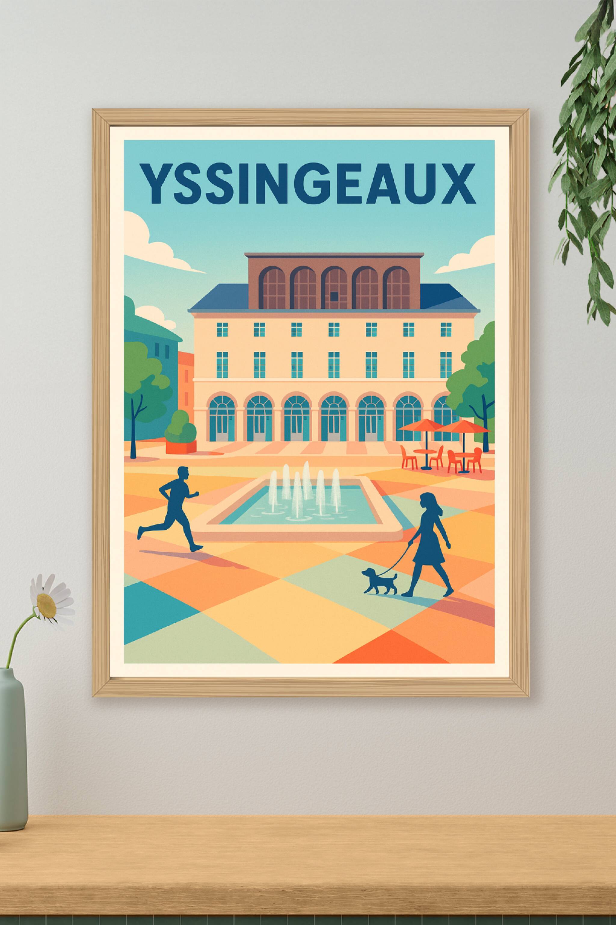 Affiche de Yssingeaux - Harmonie et Vie au Coeur de la Ville