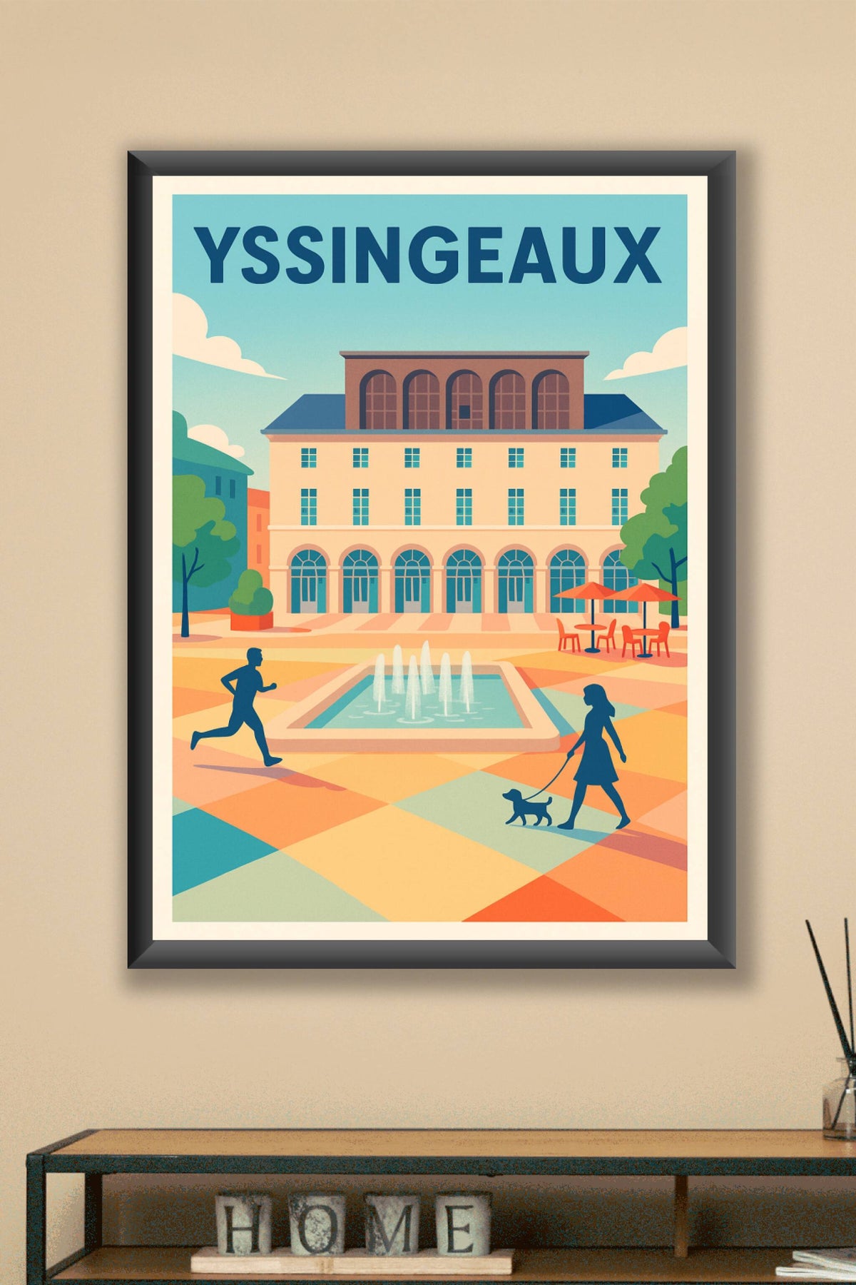 Affiche de Yssingeaux - Harmonie et Vie au Coeur de la Ville
