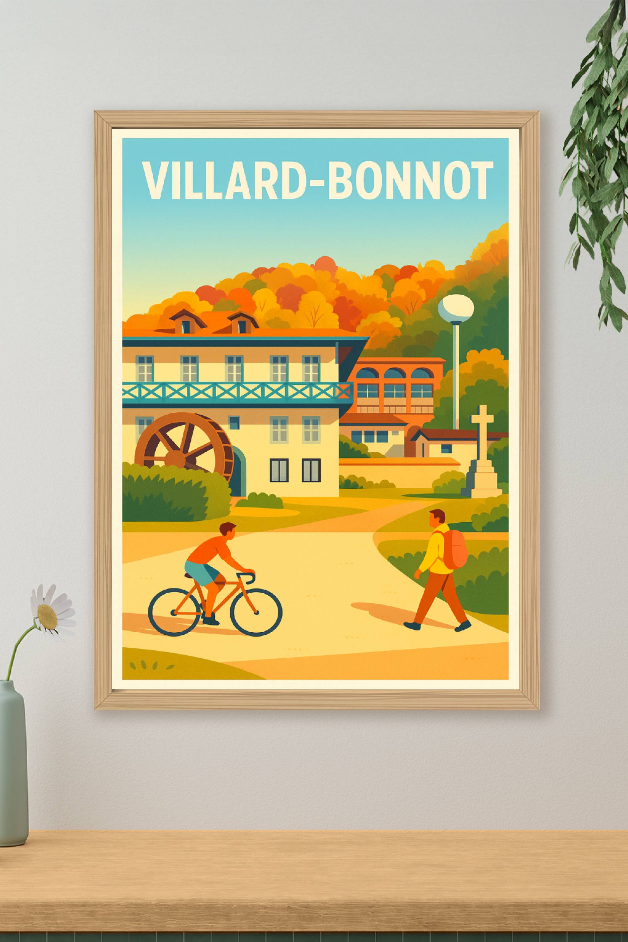 Affiche de Villard-Bonnot - L'escapade bucolique entre nature et patrimoine