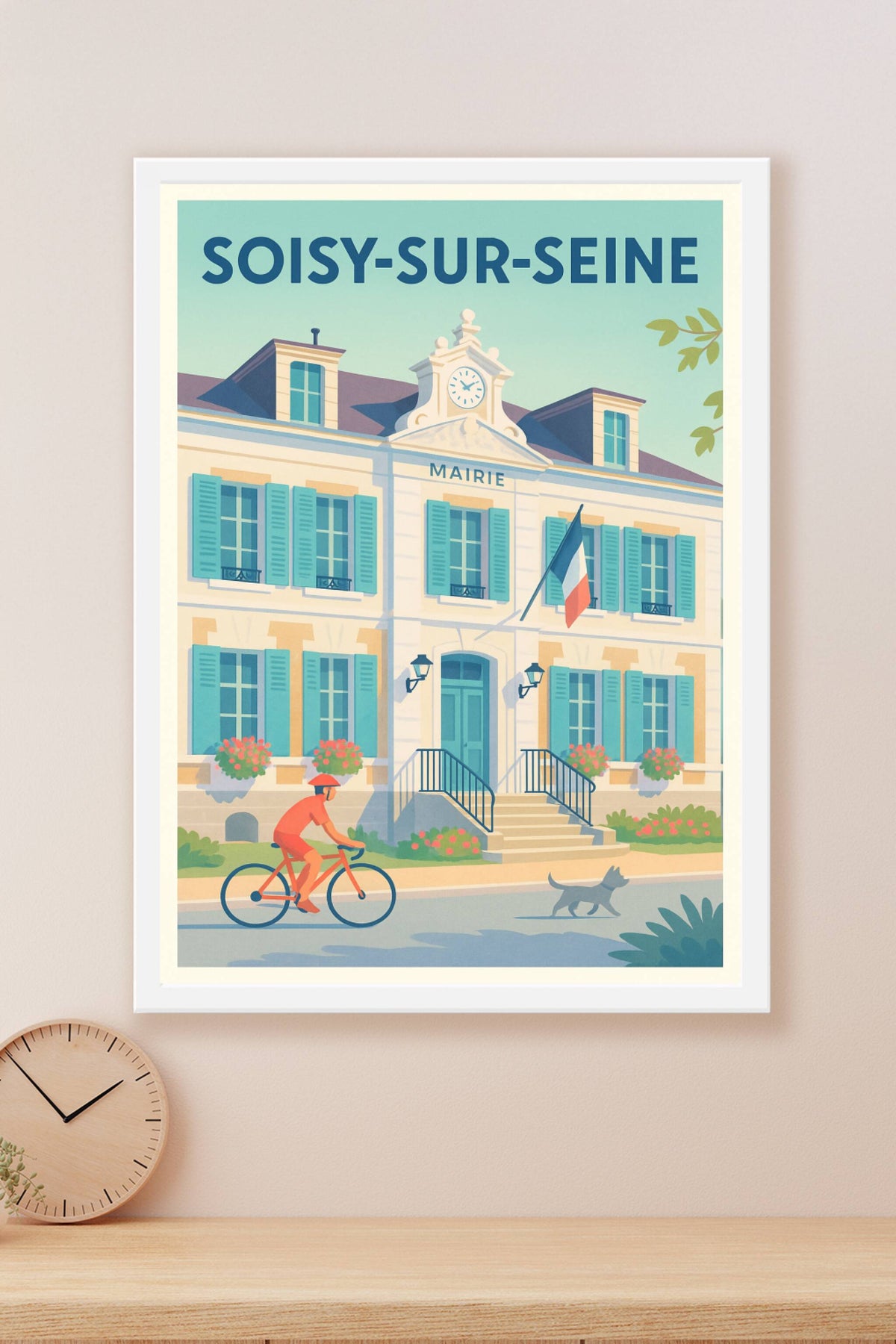 Affiche de Soisy-sur-Seine - Charme et douceur de la mairie au quotidien