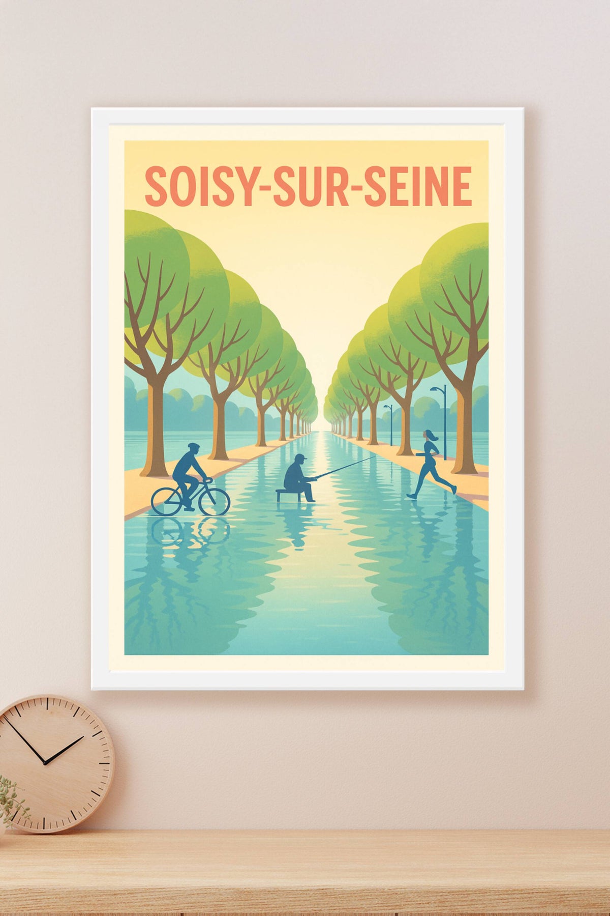 Affiche de Soisy-sur-Seine - L'élégance des bords de l'eau