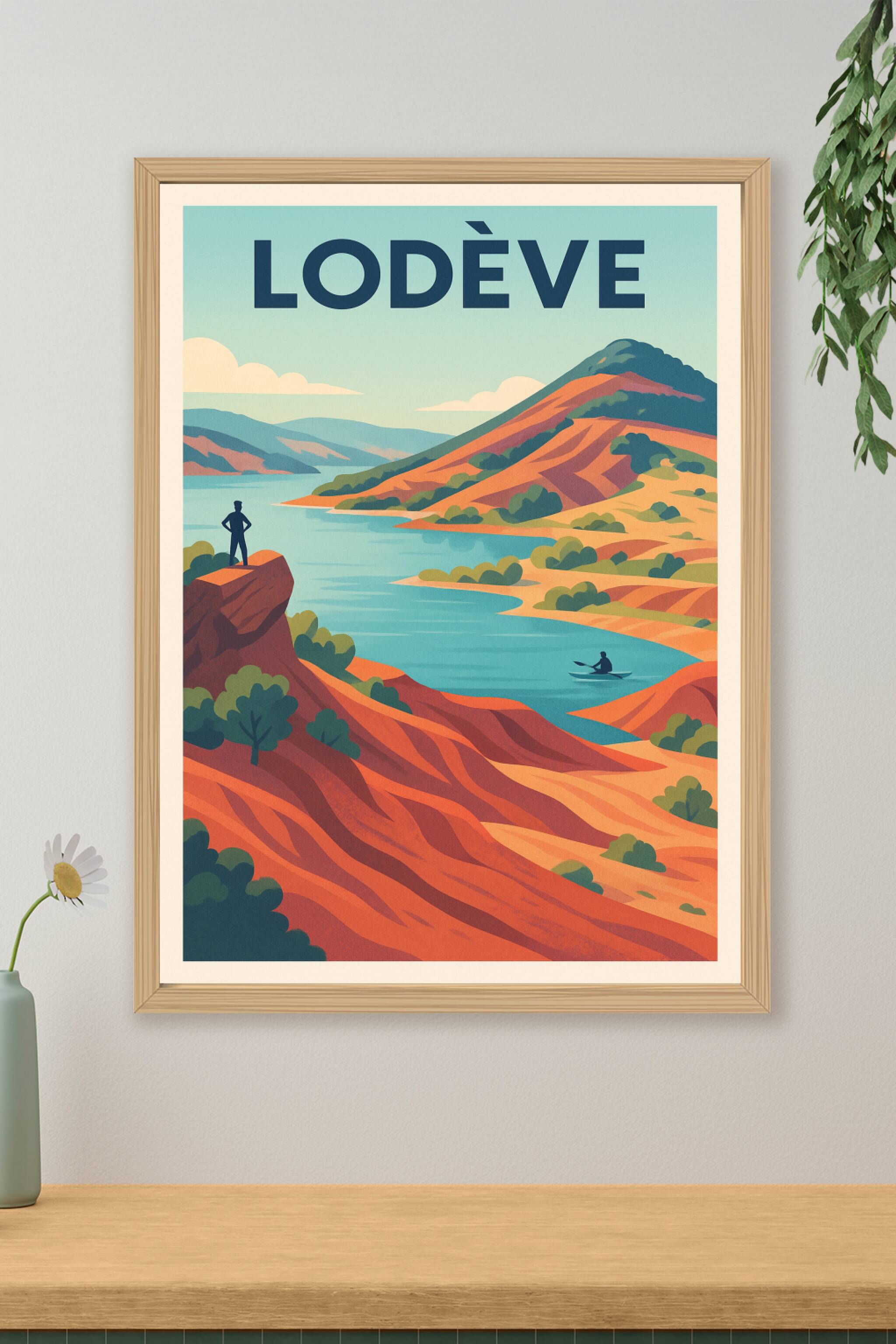 Affiche de Lodève - Évasion et sérénité en pleine nature