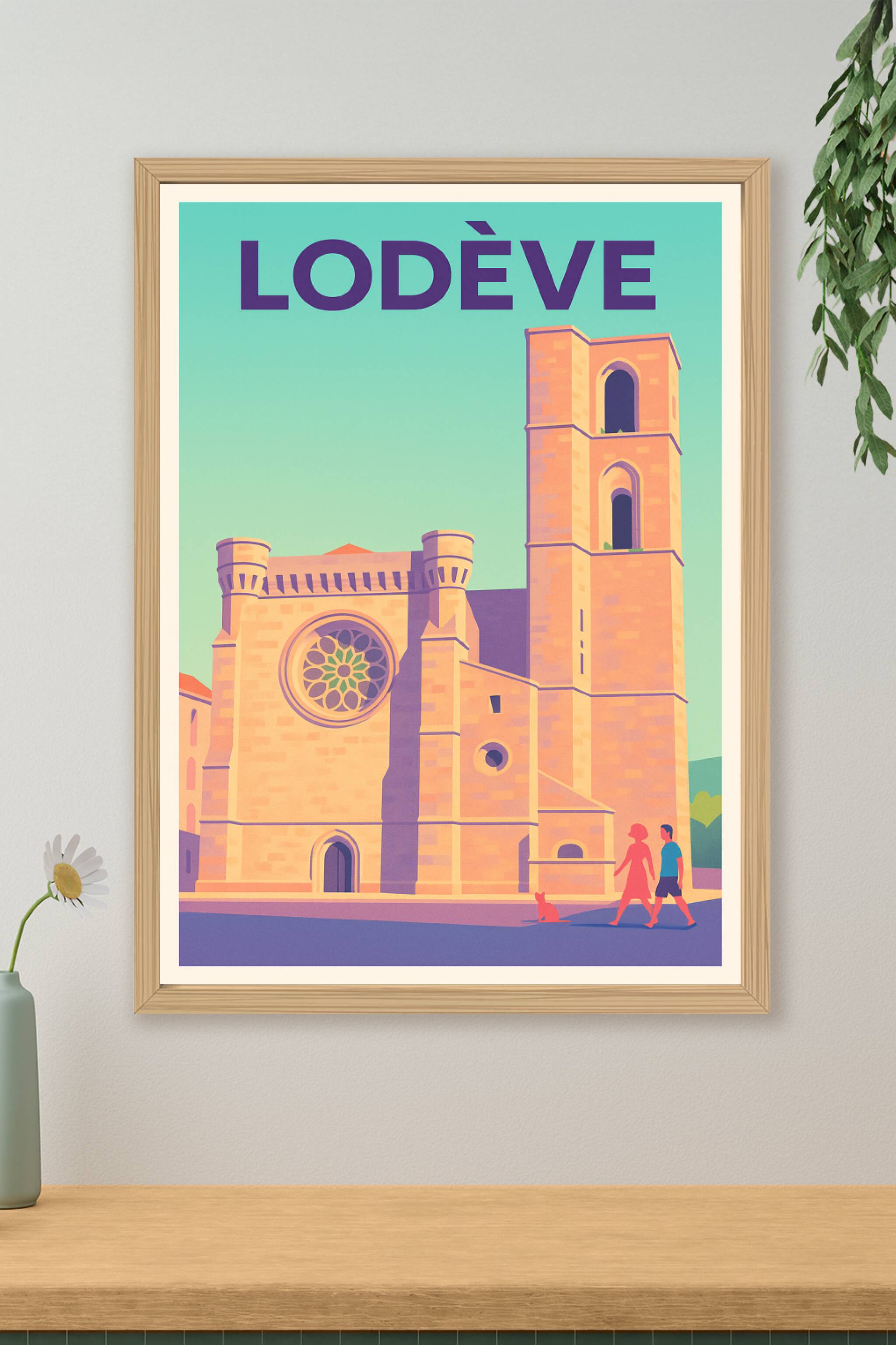 Affiche de Lodève - Charme historique au cœur de l'Hérault