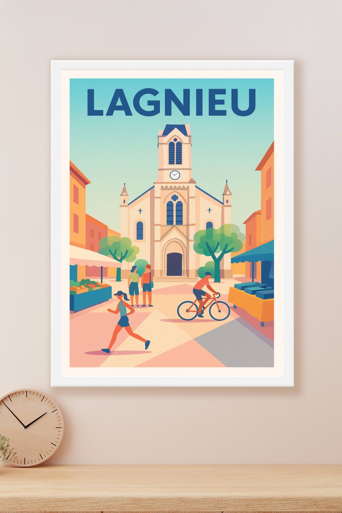 Affiche de Lagnieu - L'ambiance conviviale du cœur de ville