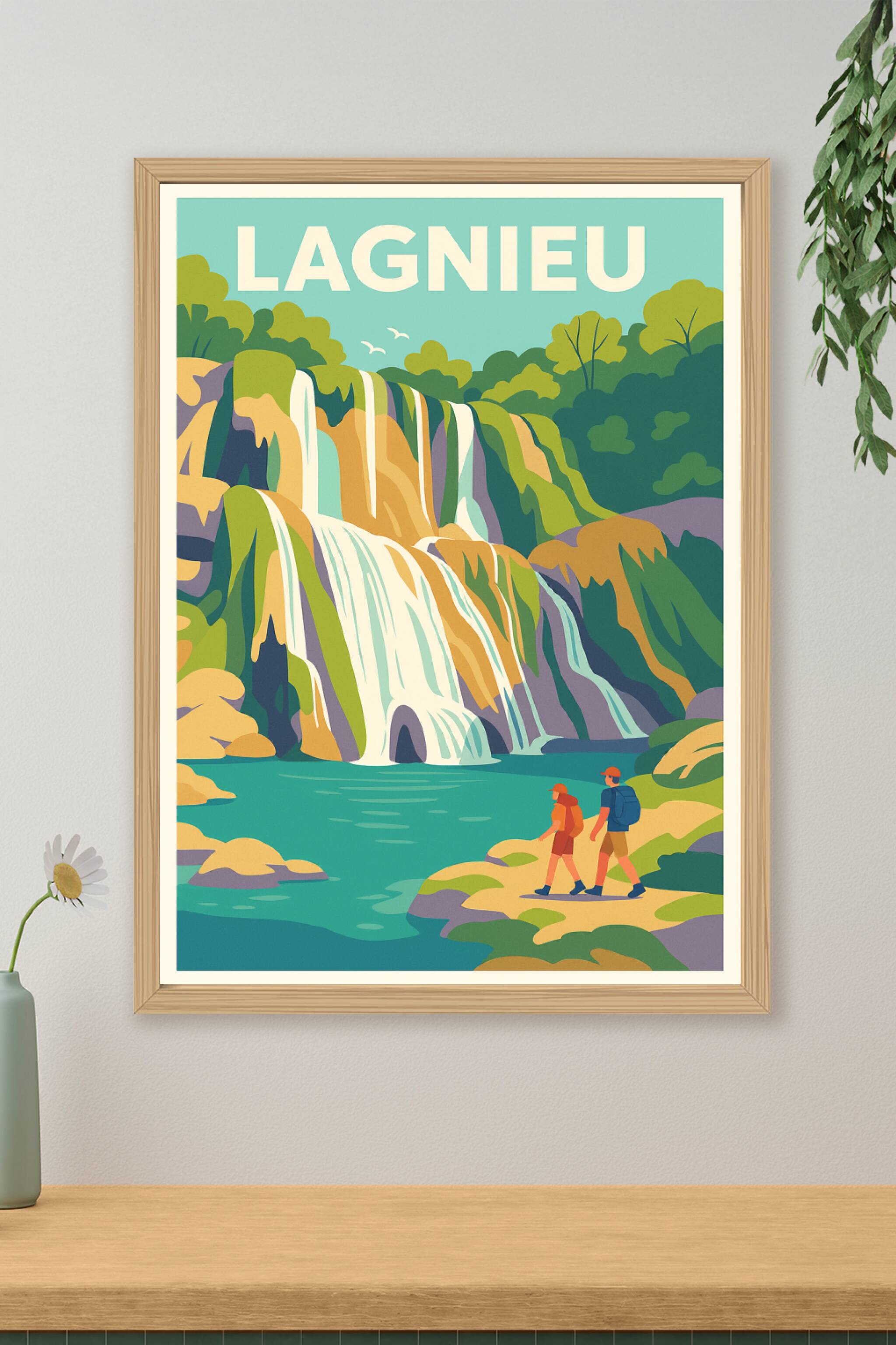Affiche de Lagnieu - Évasion Nature aux Cascades