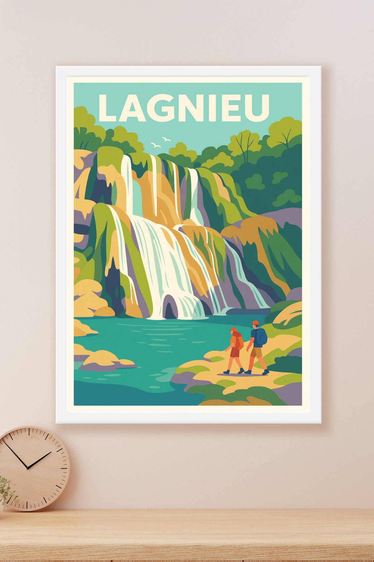Affiche de Lagnieu - Évasion Nature aux Cascades