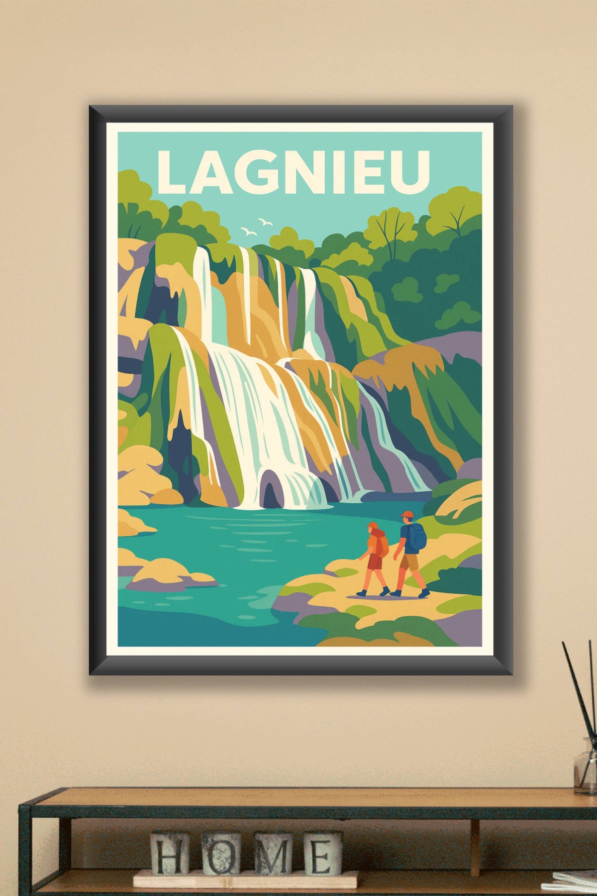 Affiche de Lagnieu - Évasion Nature aux Cascades