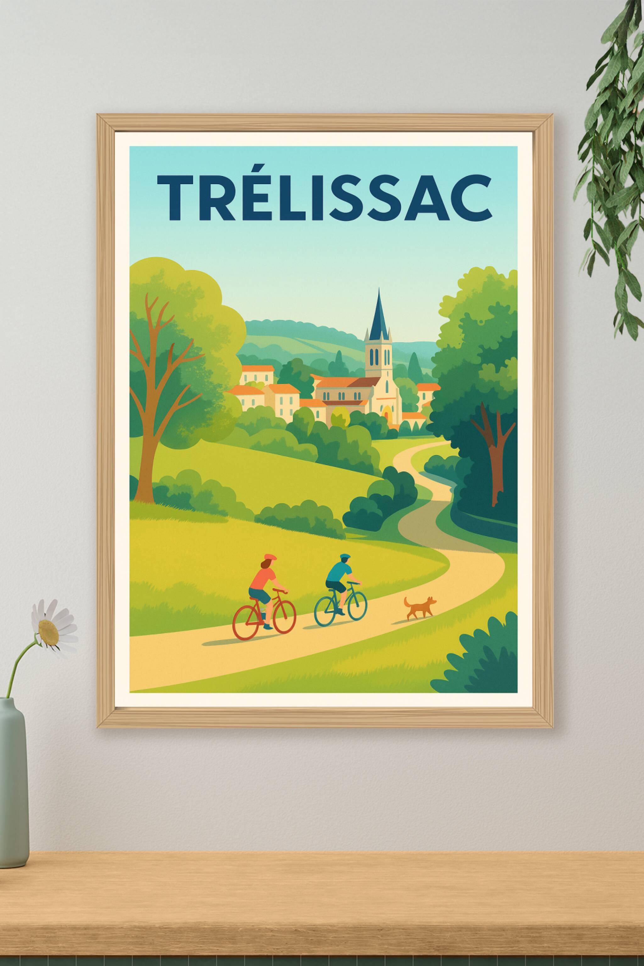 Affiche de Trélissac - Balade bucolique et douceur de vivre