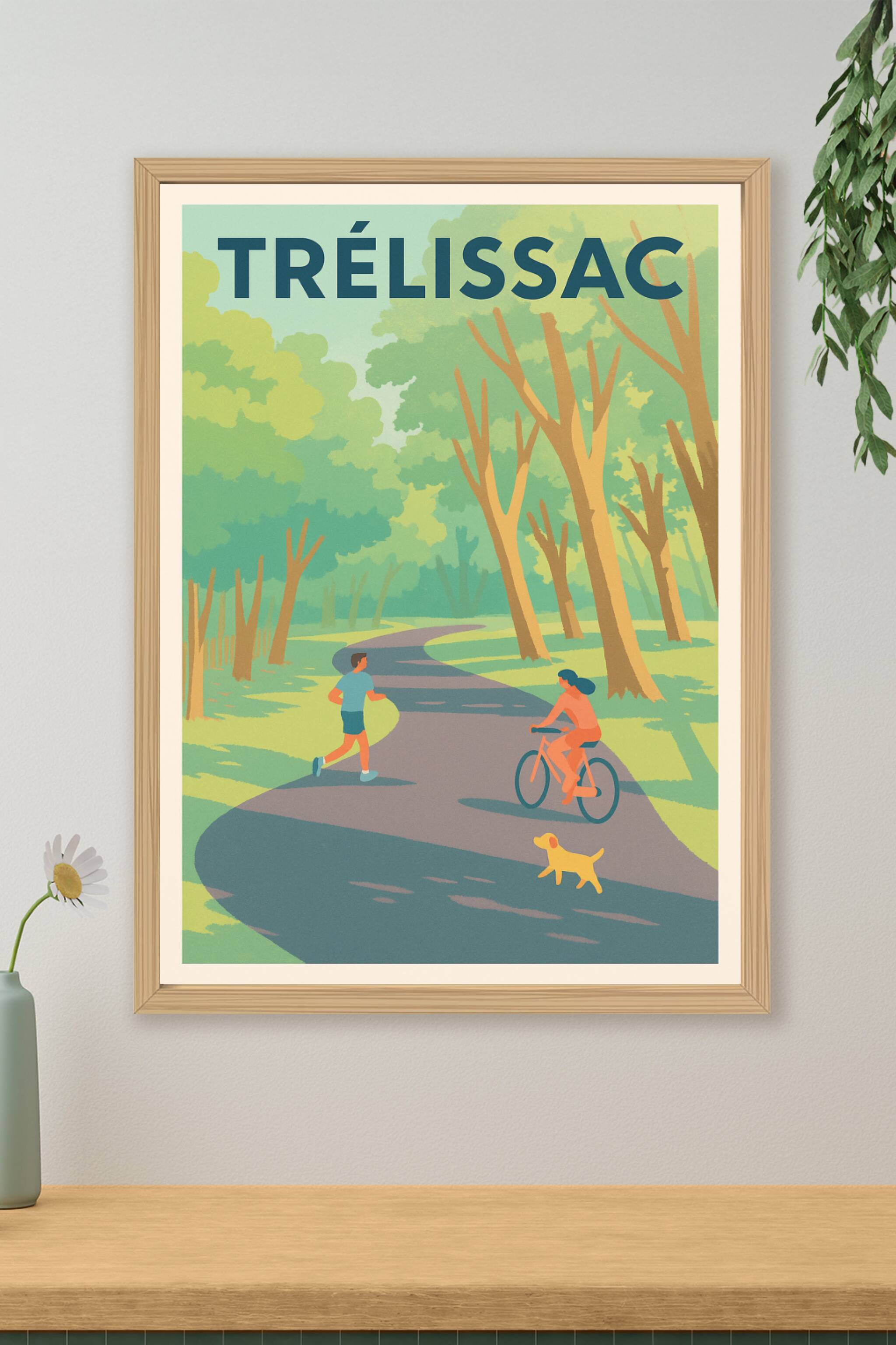 Affiche de Trélissac - Nature et détente en plein air