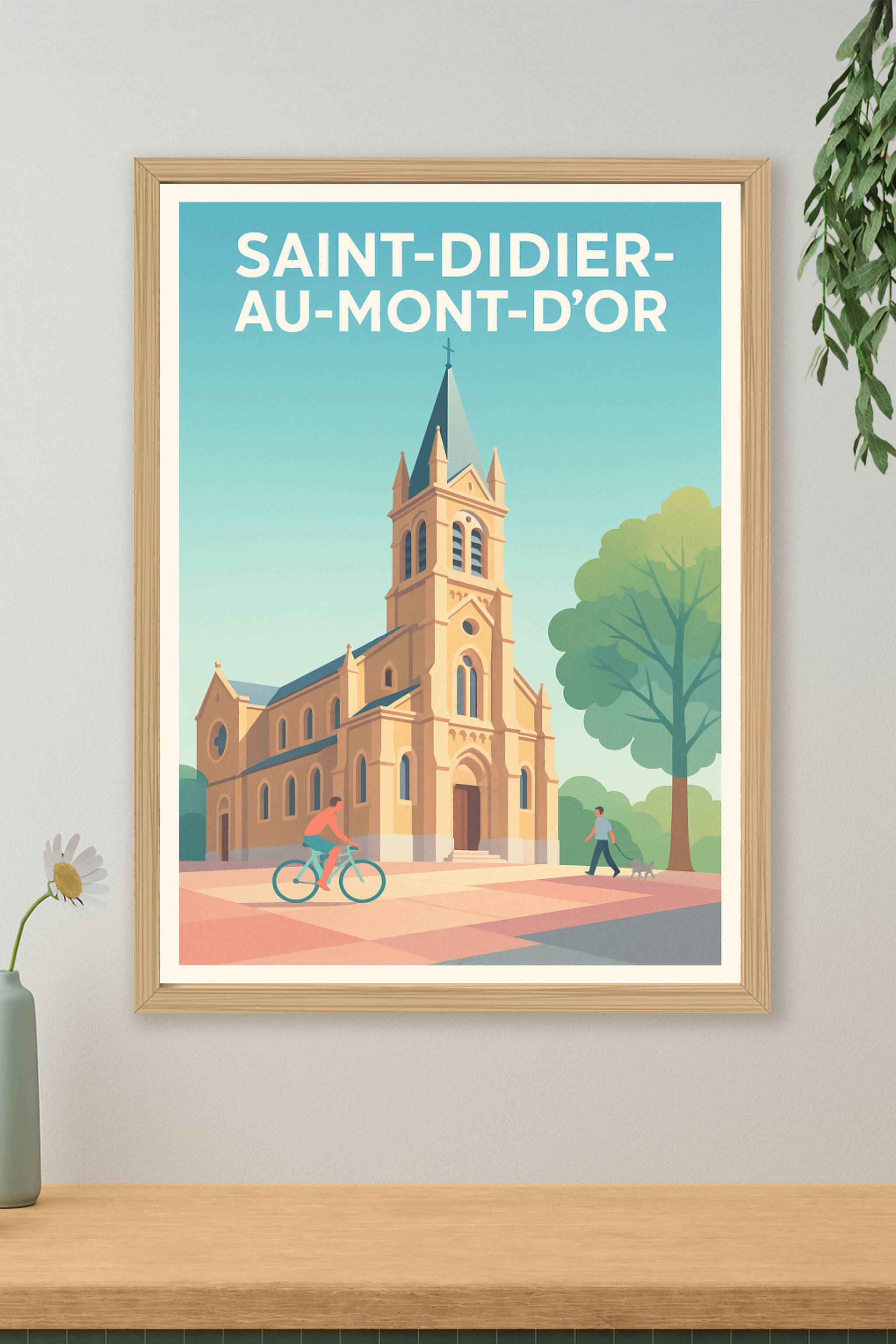 Affiche de Saint-Didier-au-Mont-d'Or - Charme et Sérénité au Cœur du Village