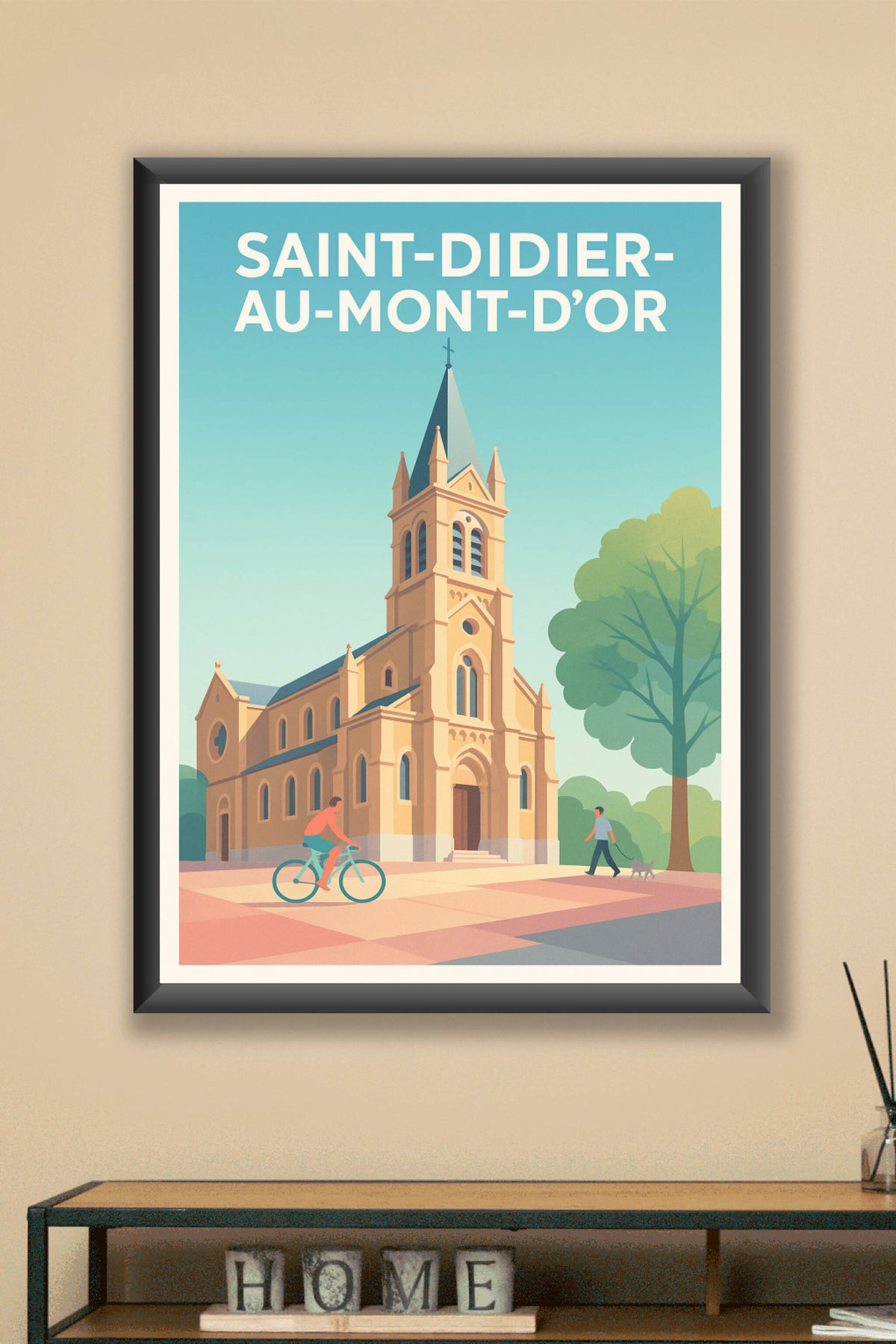 Affiche de Saint-Didier-au-Mont-d'Or - Charme et Sérénité au Cœur du Village