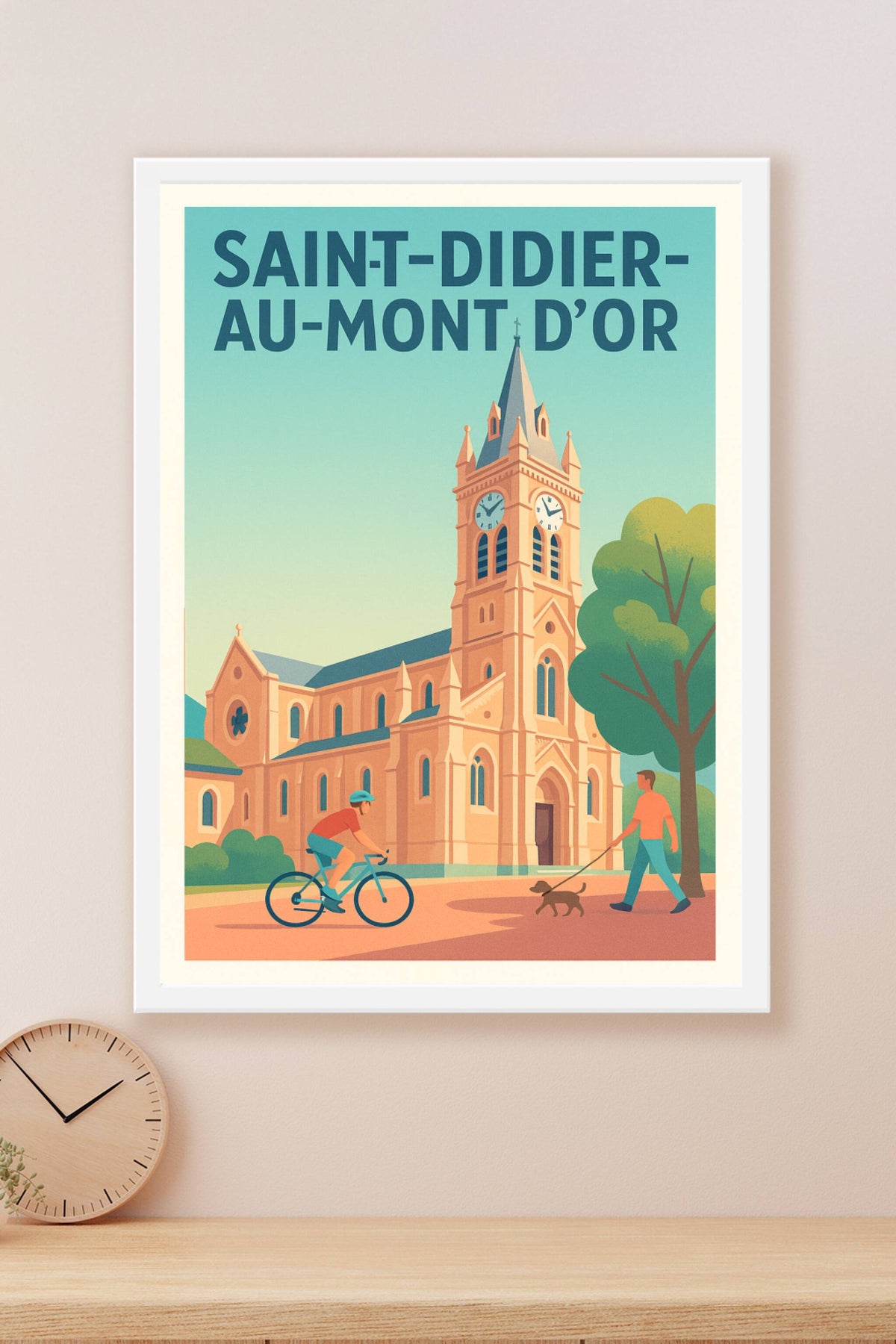 Affiche de Saint-Didier-au-Mont-d'Or - Sérénité au cœur du village