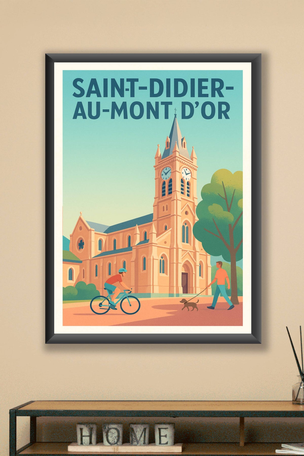 Affiche de Saint-Didier-au-Mont-d'Or - Sérénité au cœur du village