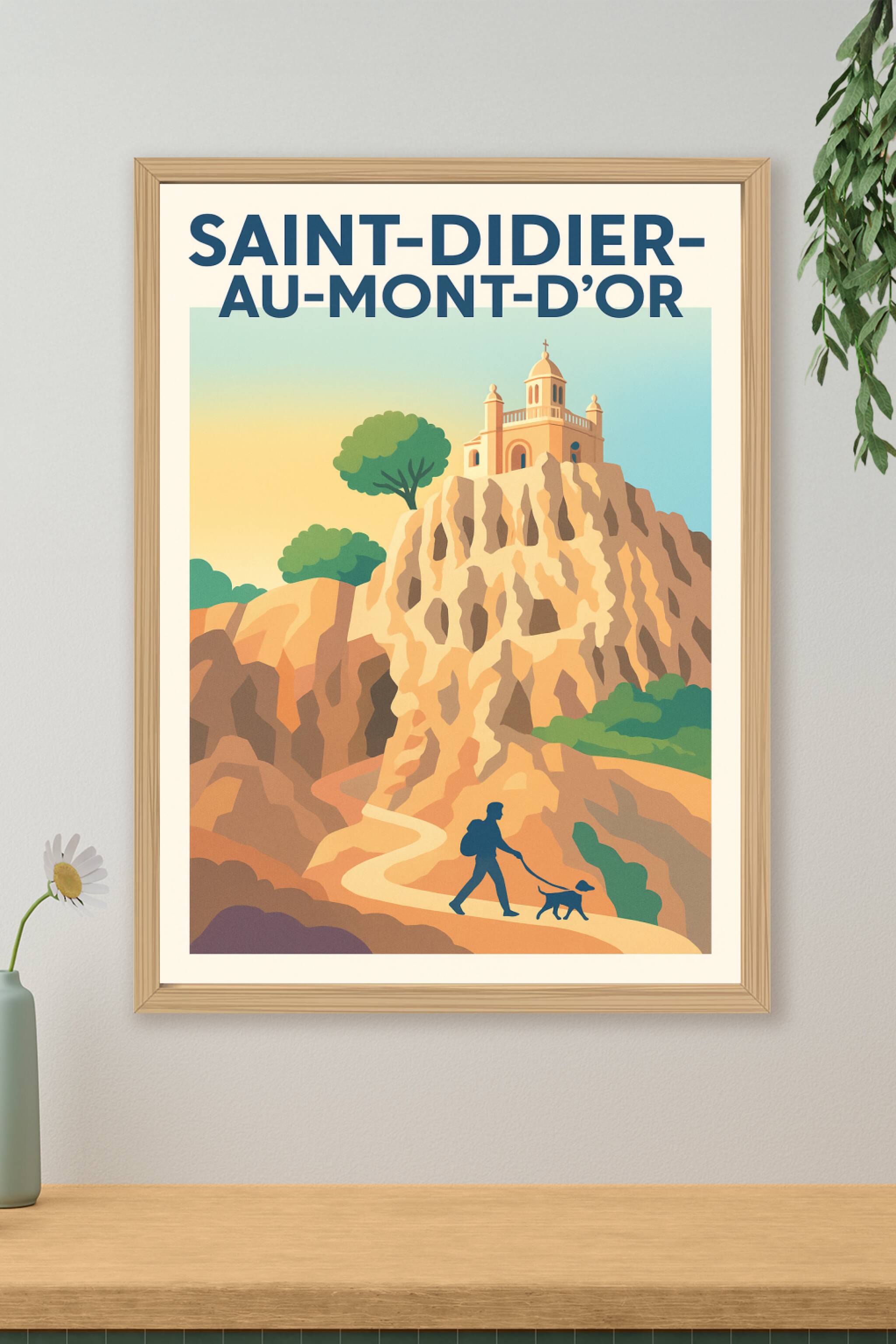 Affiche de Saint-Didier-au-Mont-d'Or - L'escapade nature au cœur des Monts d'Or